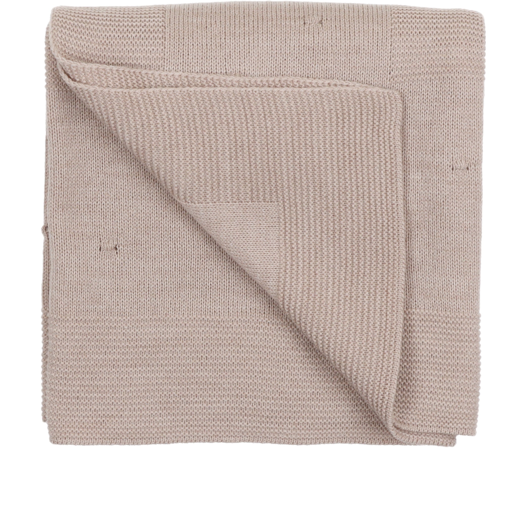 Coperta Lana Nocciola