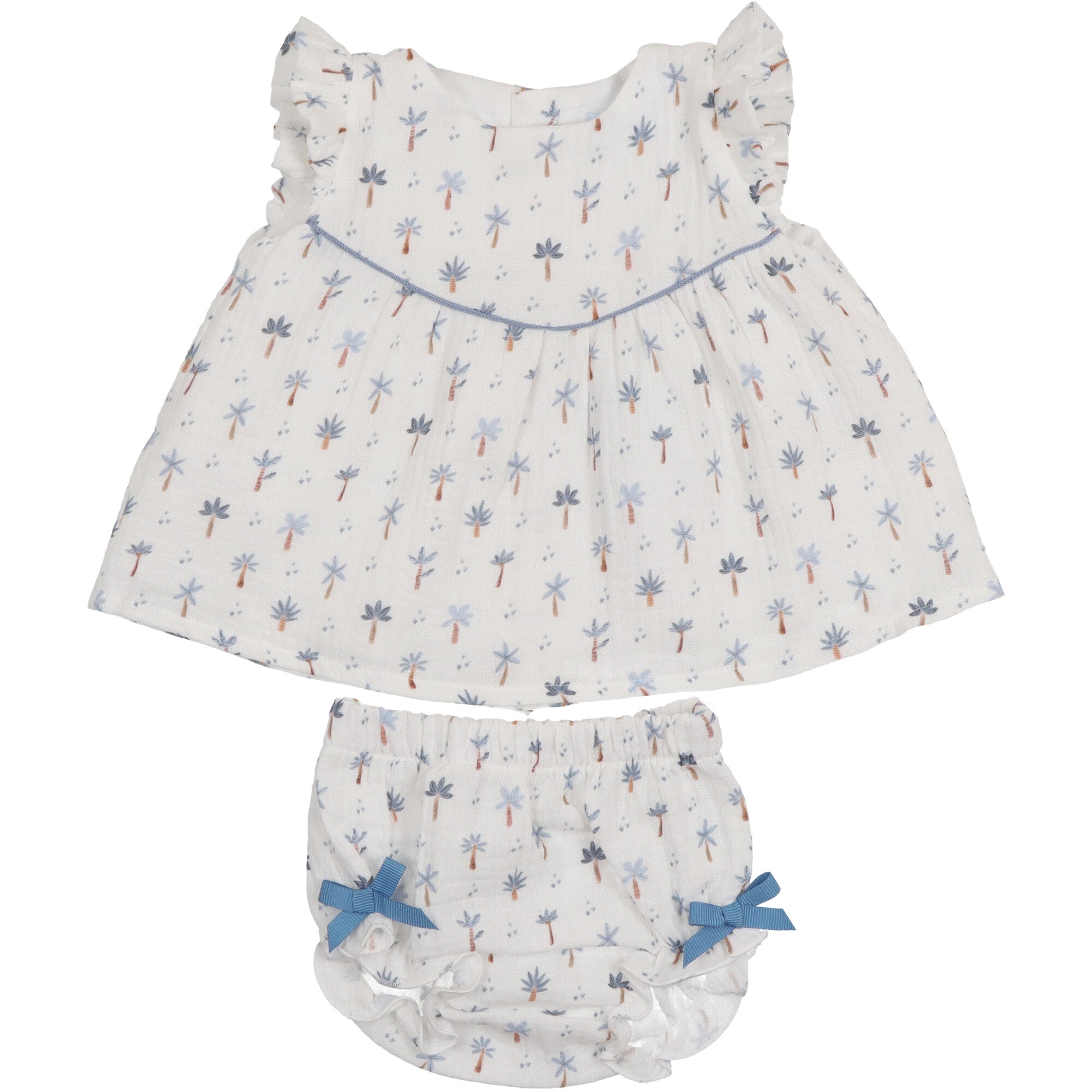 blusa-foderata.in-mussola-stamoa-palme-colore-azzurro-completa-di-mutanda-abbinata-moda-mare-bambina