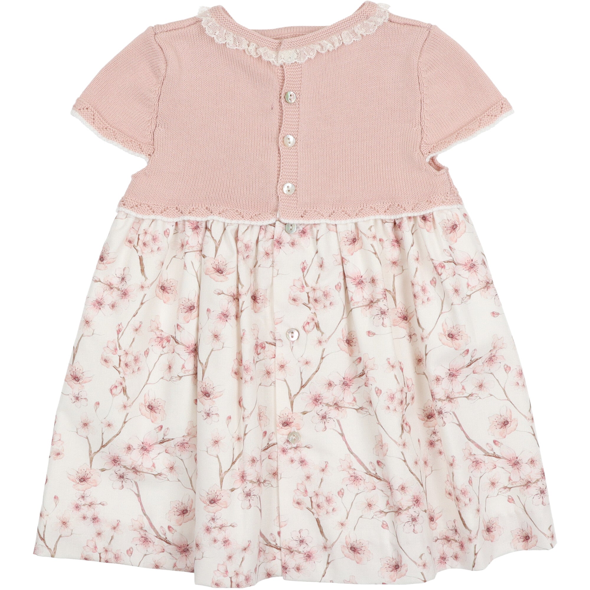 Vestito a Fiori Rosa