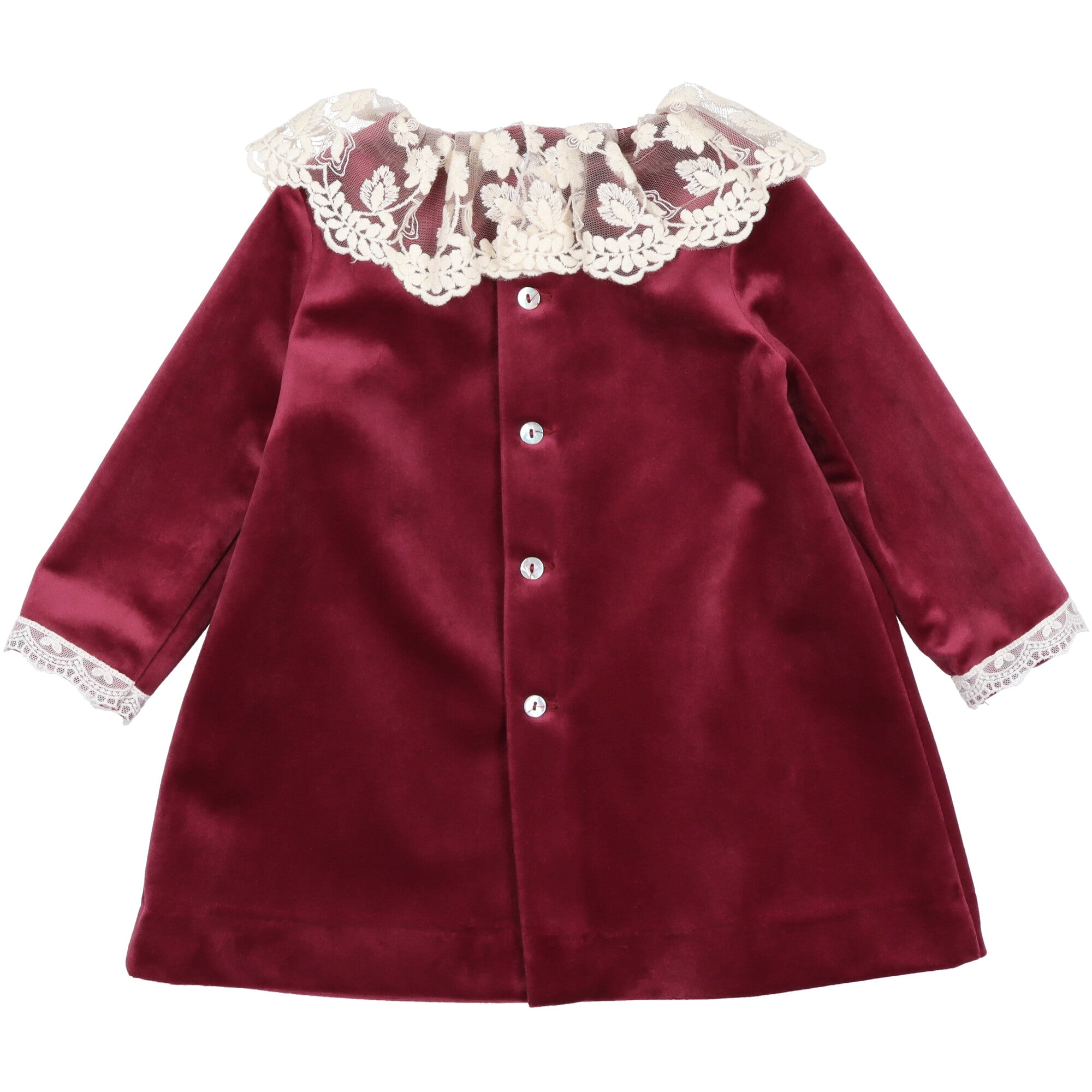 Abito Velluto Rosso