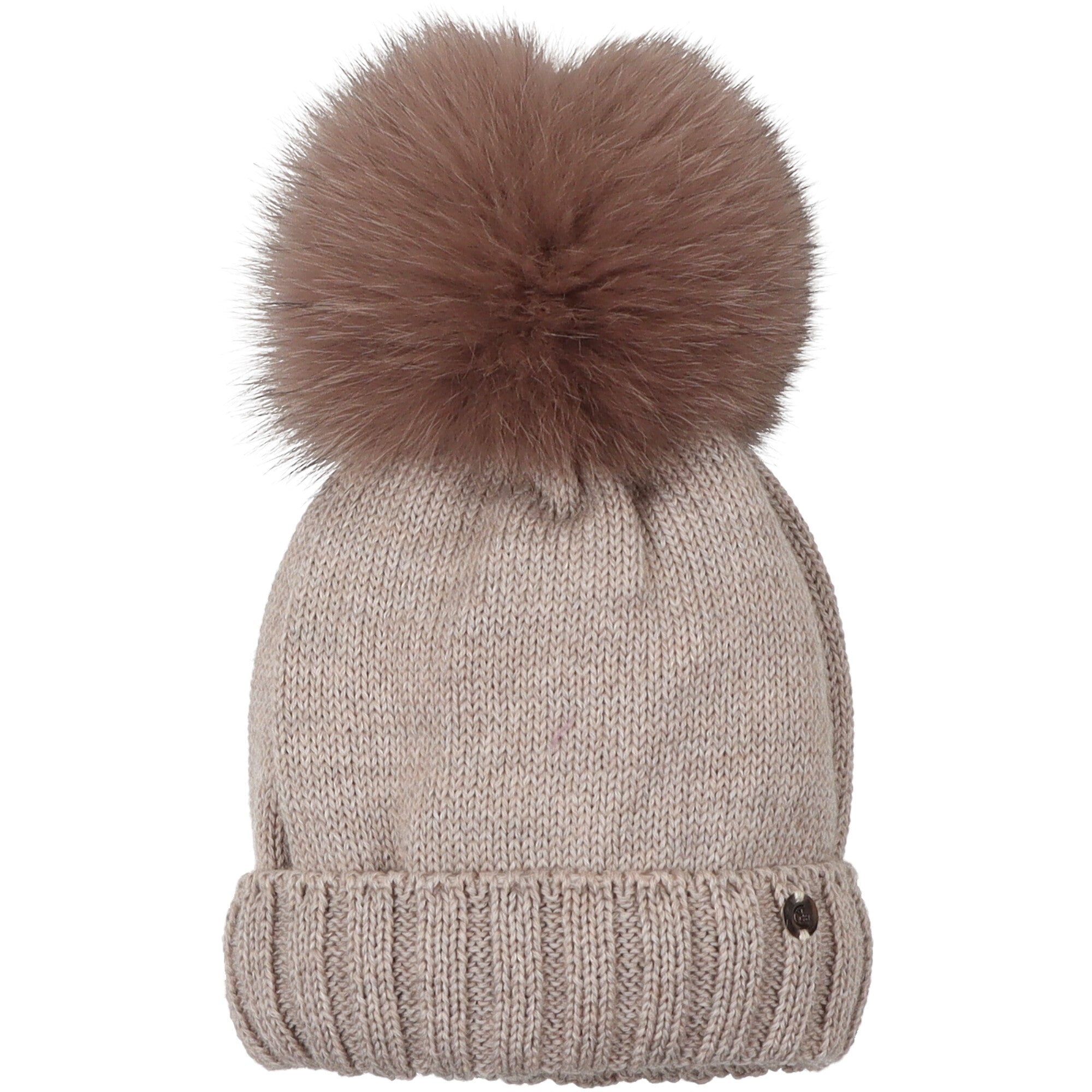 cappello-in-lana-foderato-in-morbido-jersey-con-ponpon-pelliccia