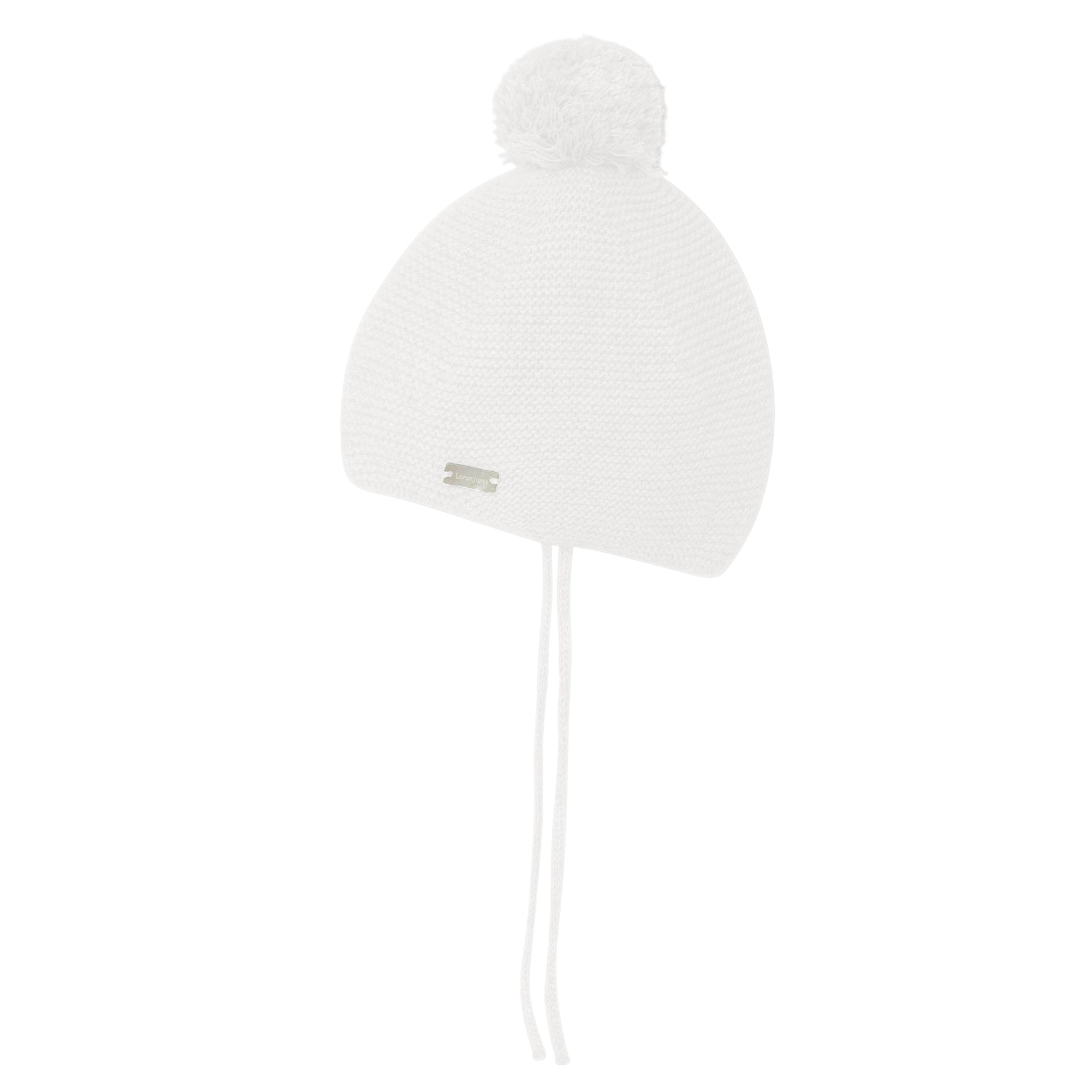 cappello-in-lana-colore-biancoper-neonati