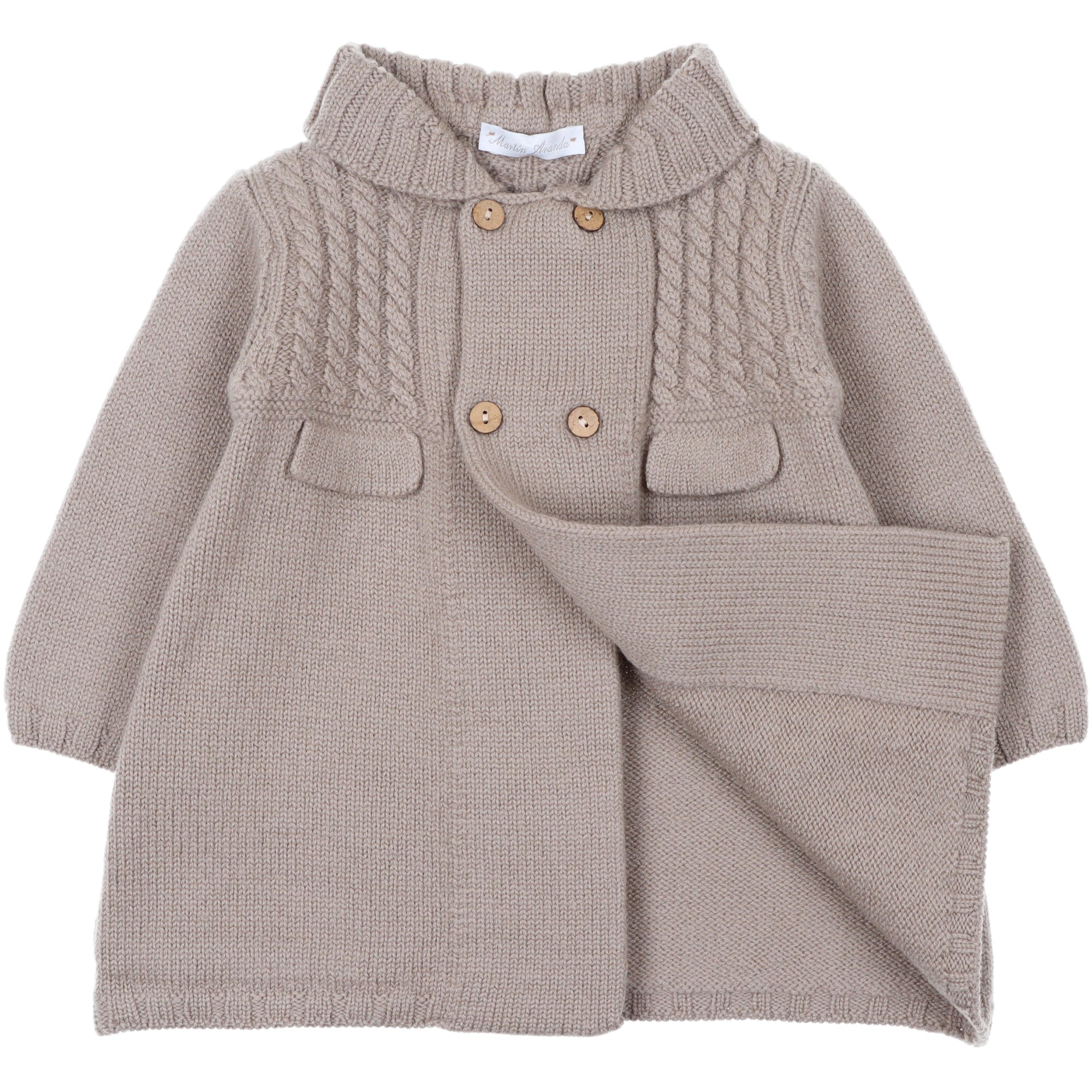 Cappotto Lana Abbigliamento Bambini Mamma m'adora
