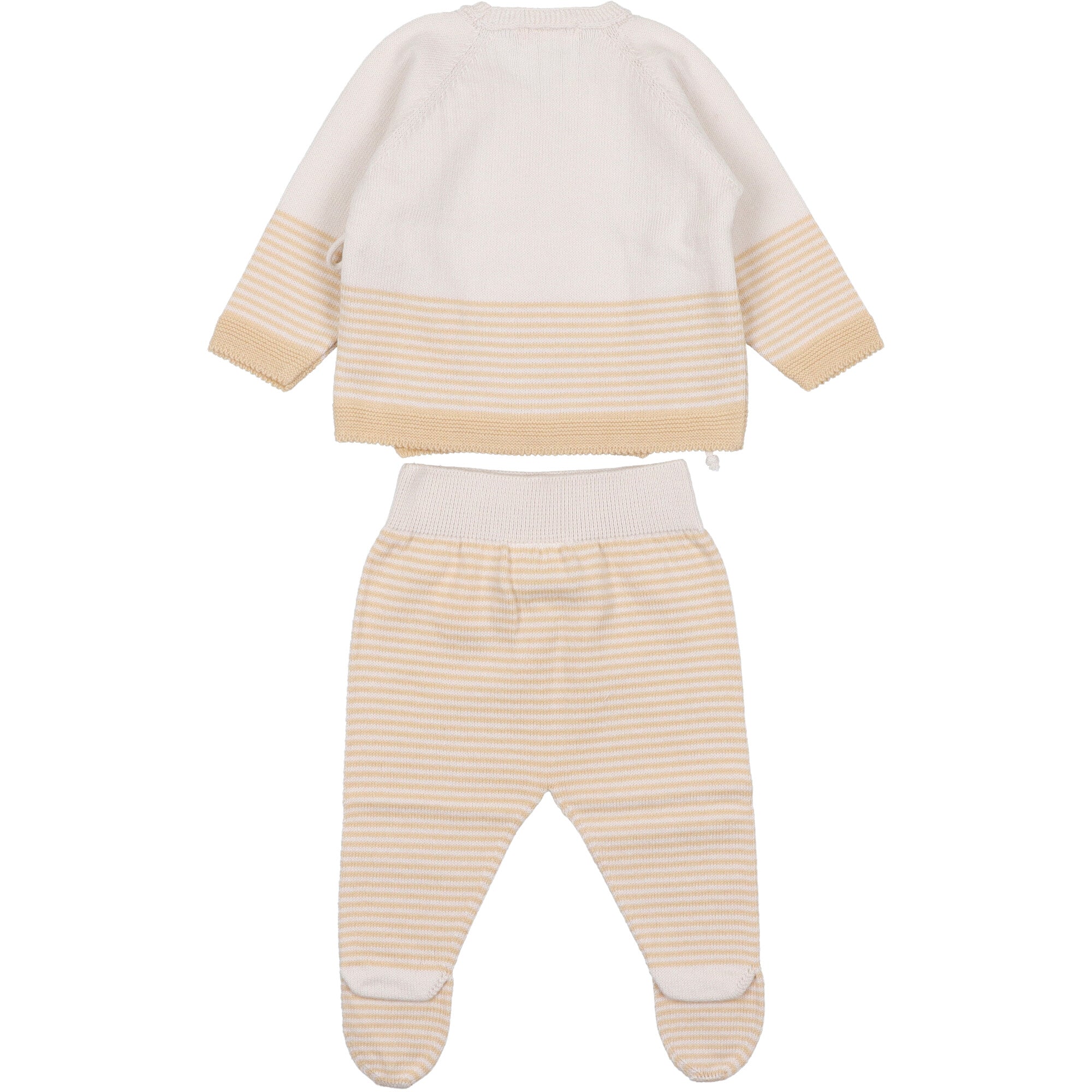 golfino-chiusura-incrocio-in-filo-di-cotone-colore-giallo-per-neonati