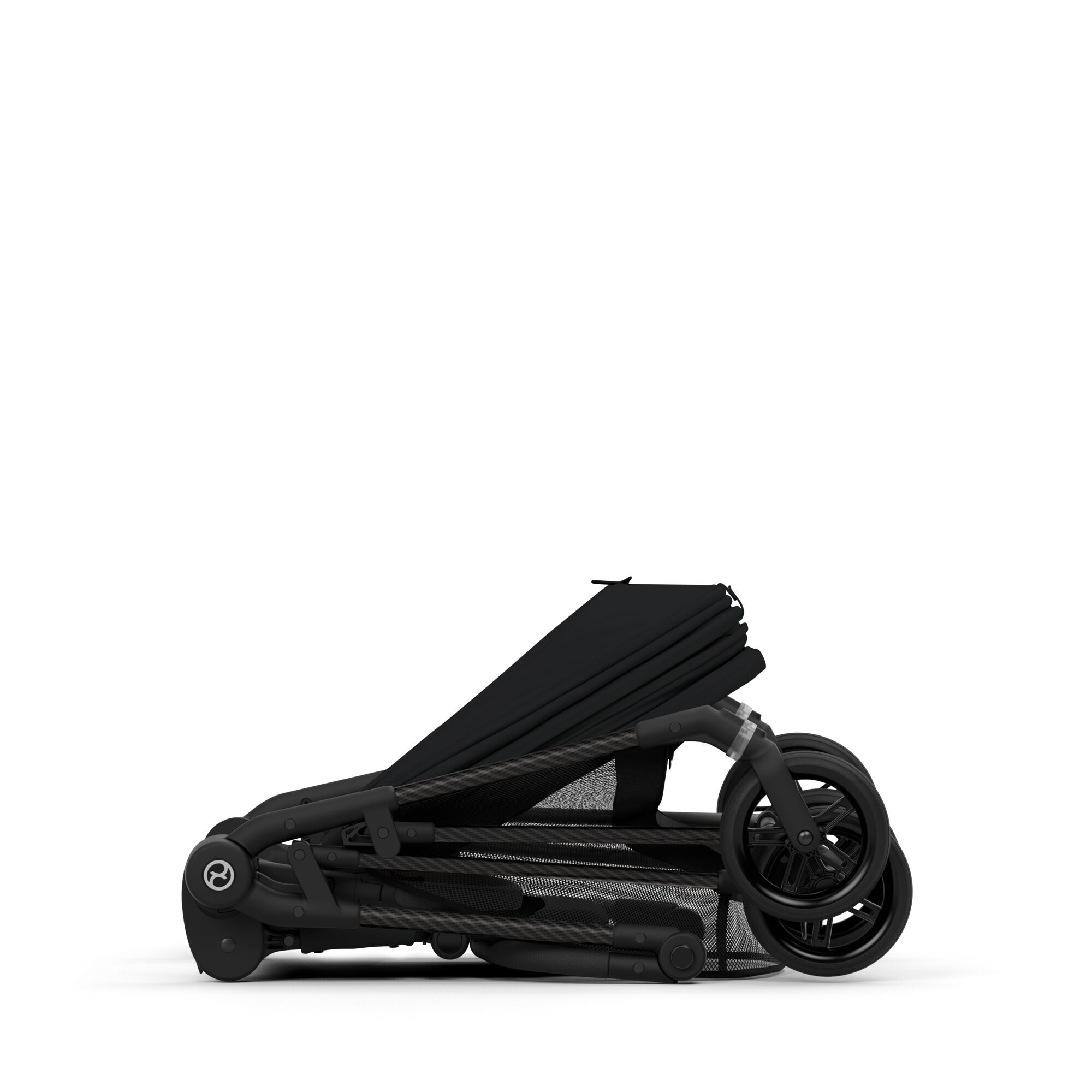 passeggino-melio-carbon-colore-nero-di-cybex-ultraleggero