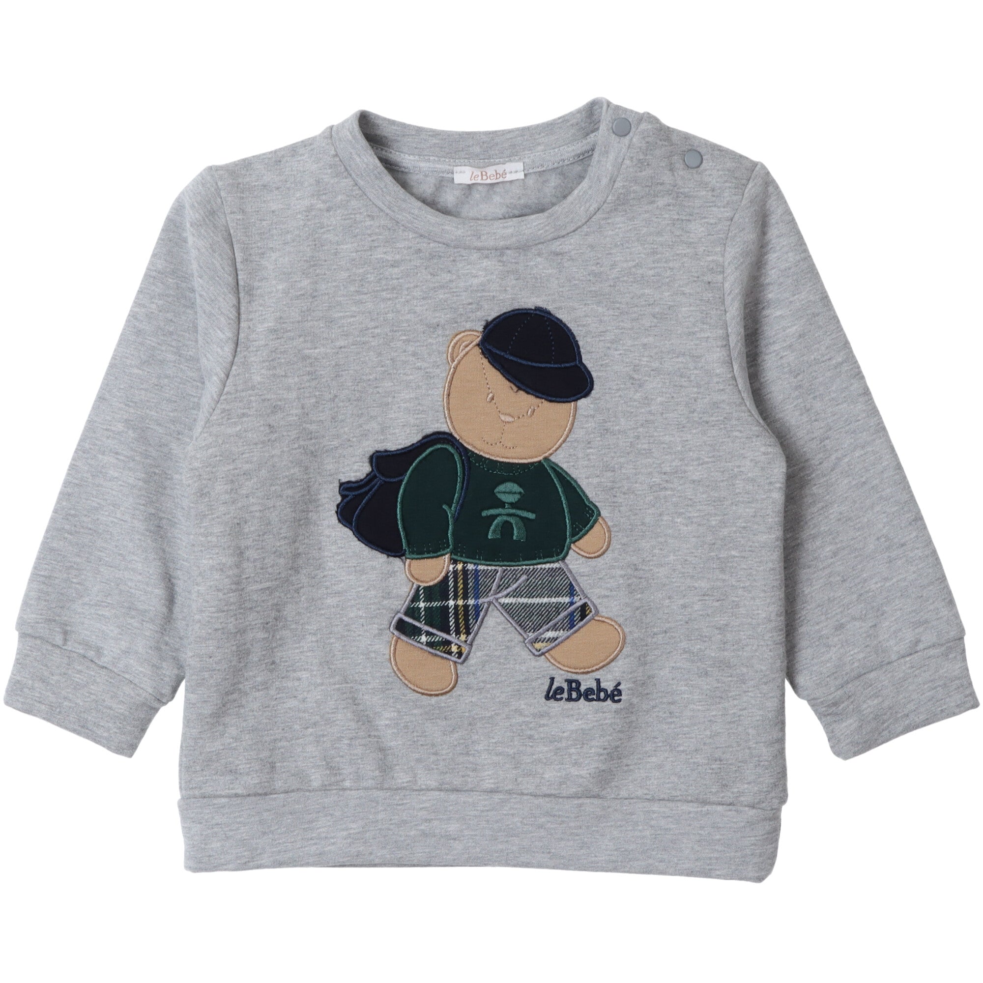 maglia-in-felpa-colore-grigio-con-applicazione-orso-brand-le_bebe