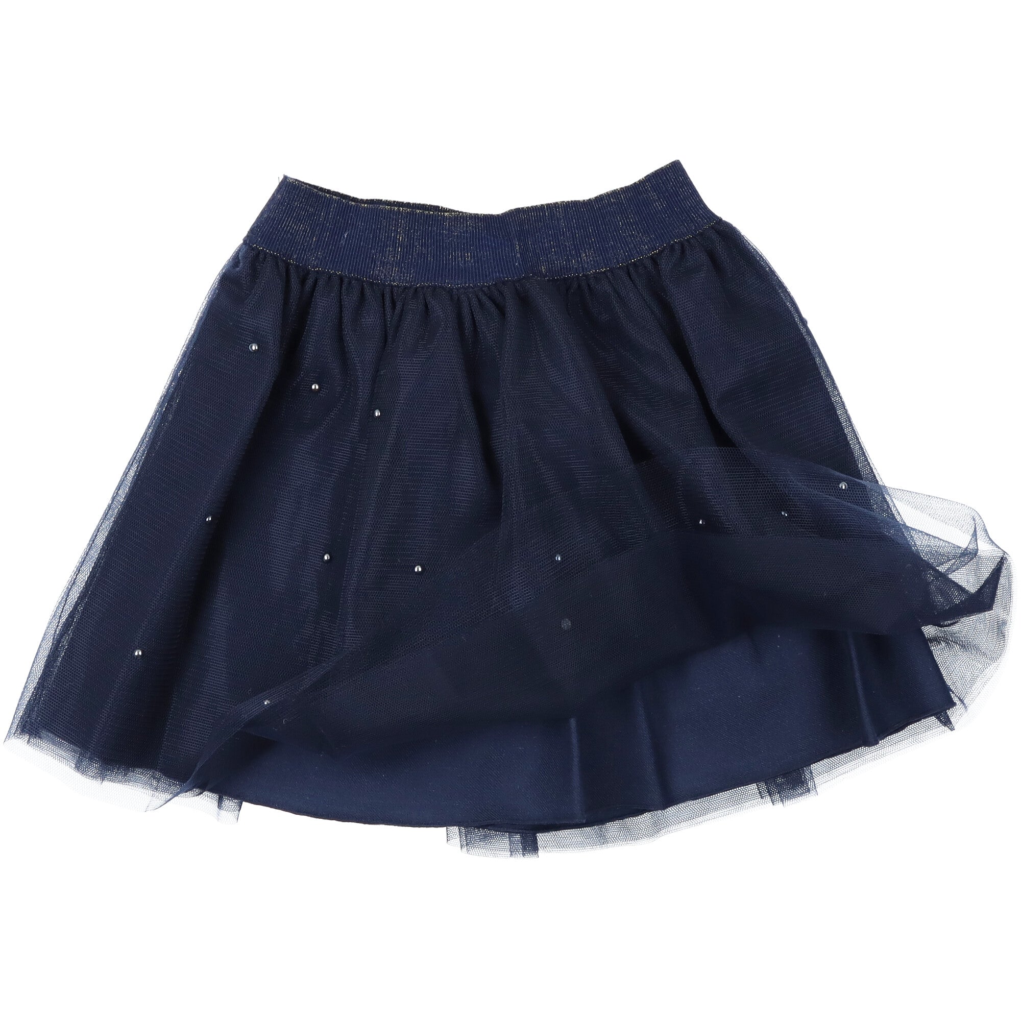 gonna-in-tulle-per-bambina-colore-blu