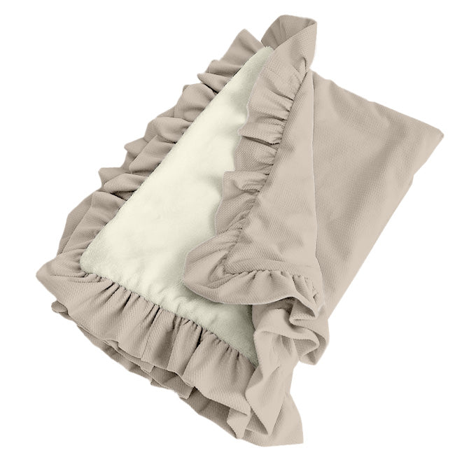 Coperta Culla con Volant