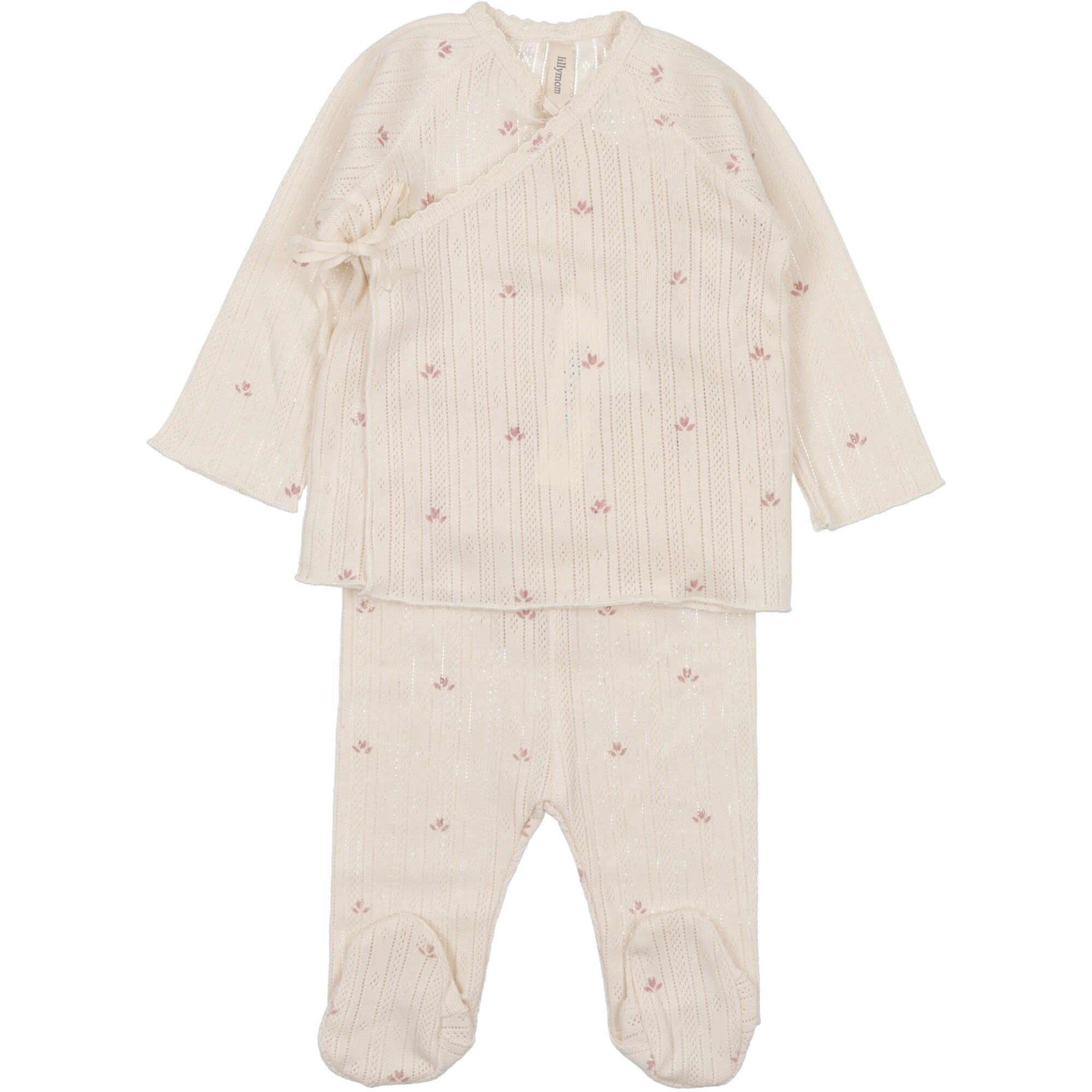 completo-nascita-per-neonata-in-tessuto-traforato-colore-beige-con-stampa-fiorellini-colore-rosa