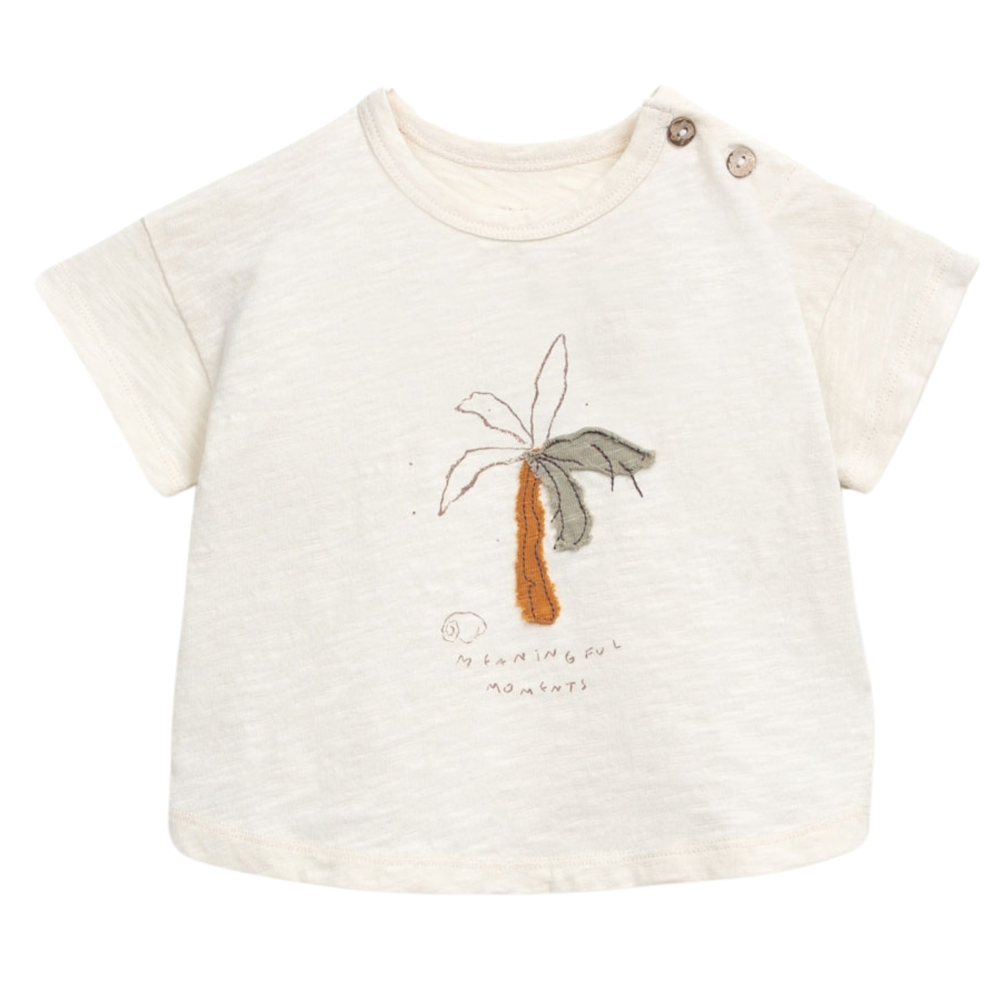 tshirt-bambini-maniche-corte-applicazione-palma-moda-estate