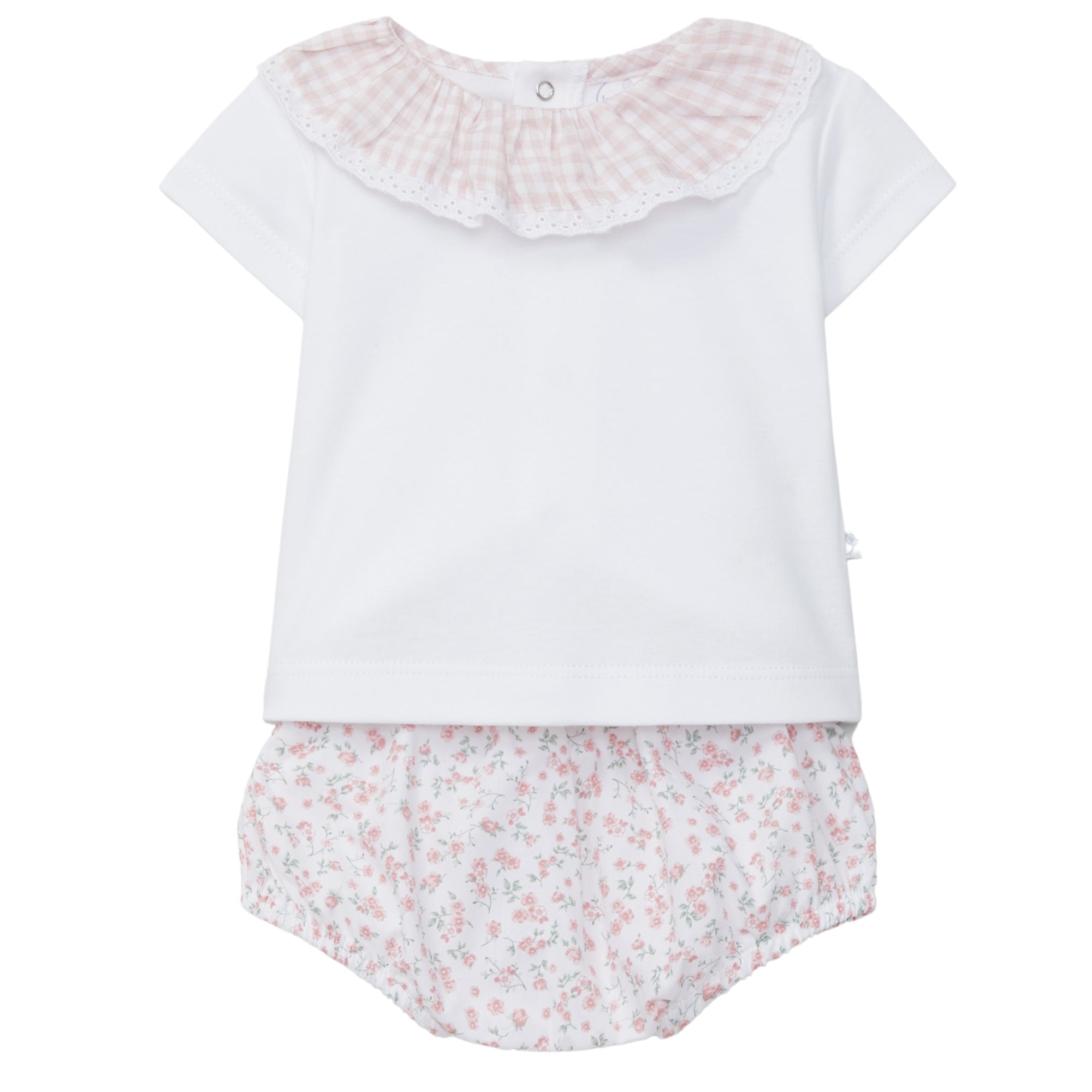 completo-bimba-estivo-maglia-bianca-con-volant-e-short-in-fantasia-fiori