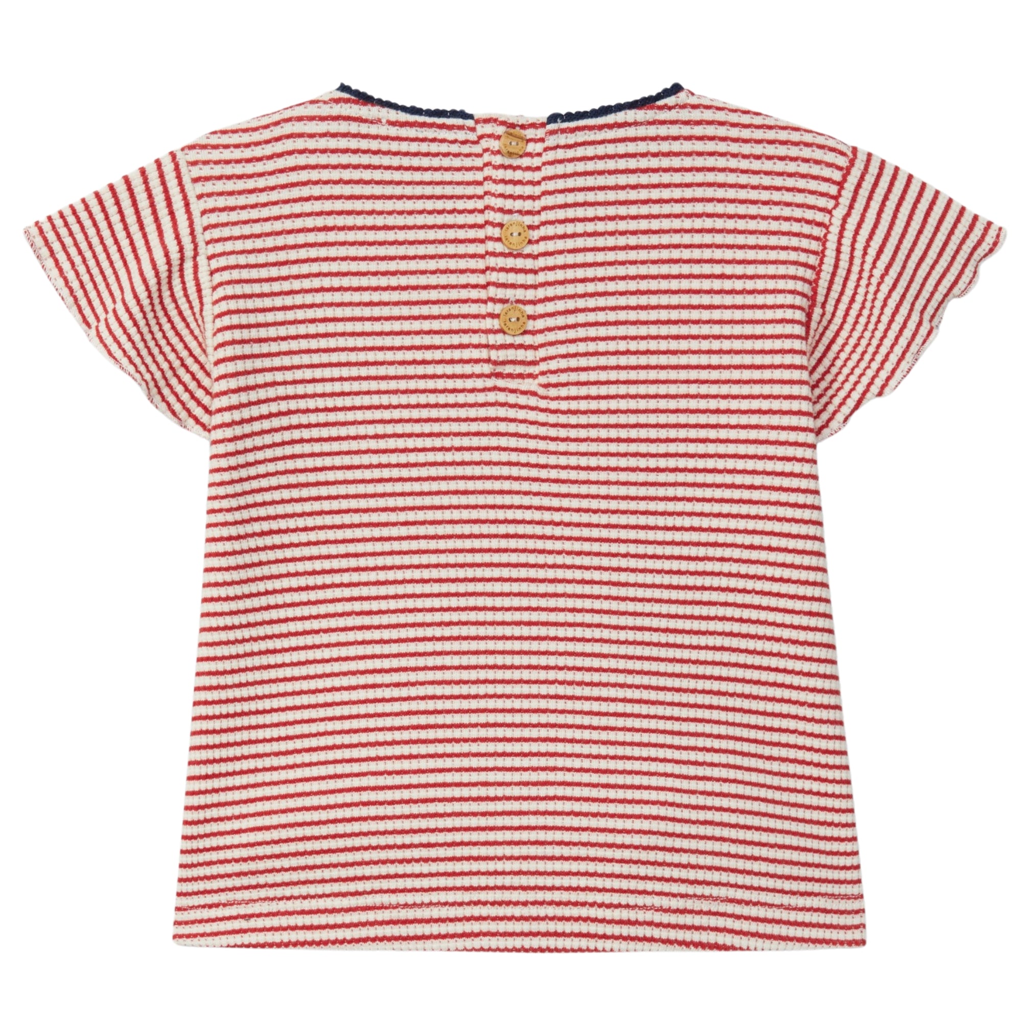 maglietta-a-righe-rossa-manica-corta-per-bambina-dietro