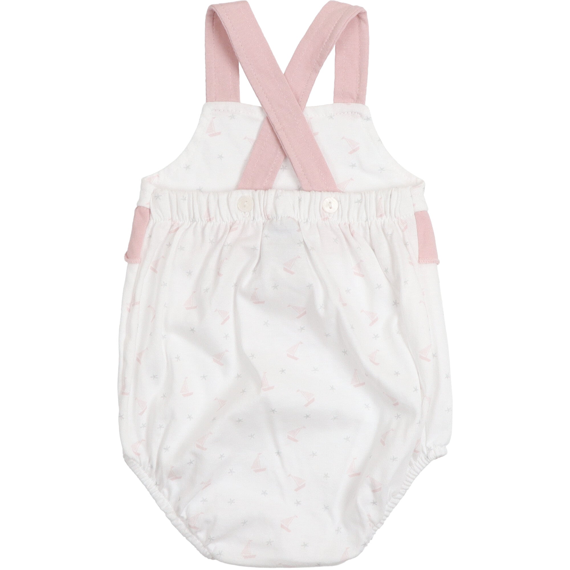 Body in Cotone con Bretelle