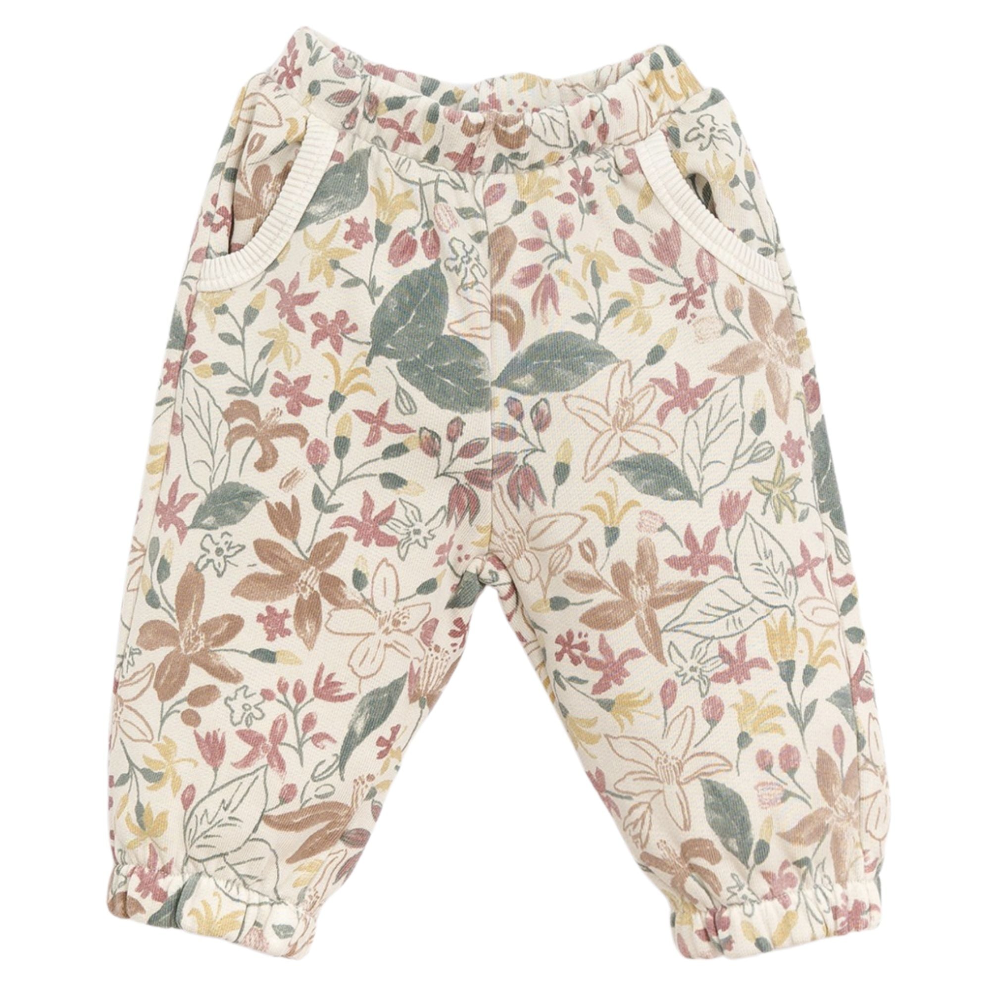 pantalone-sportivo-bambina-in-felpa-stampa-fiori