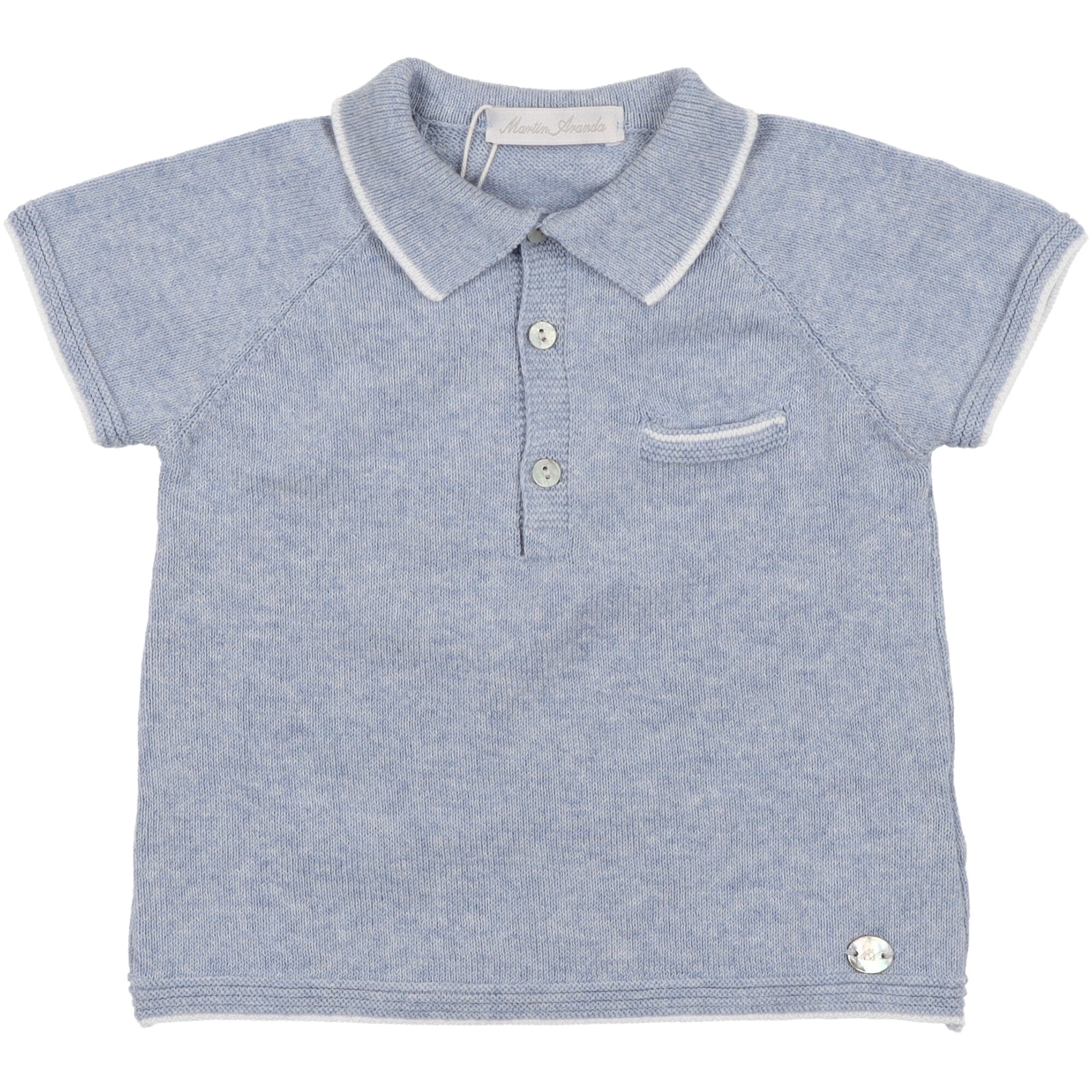 maglia-modello-polo-in-filo-di-cotone-colore-azzurra-per-bimbo