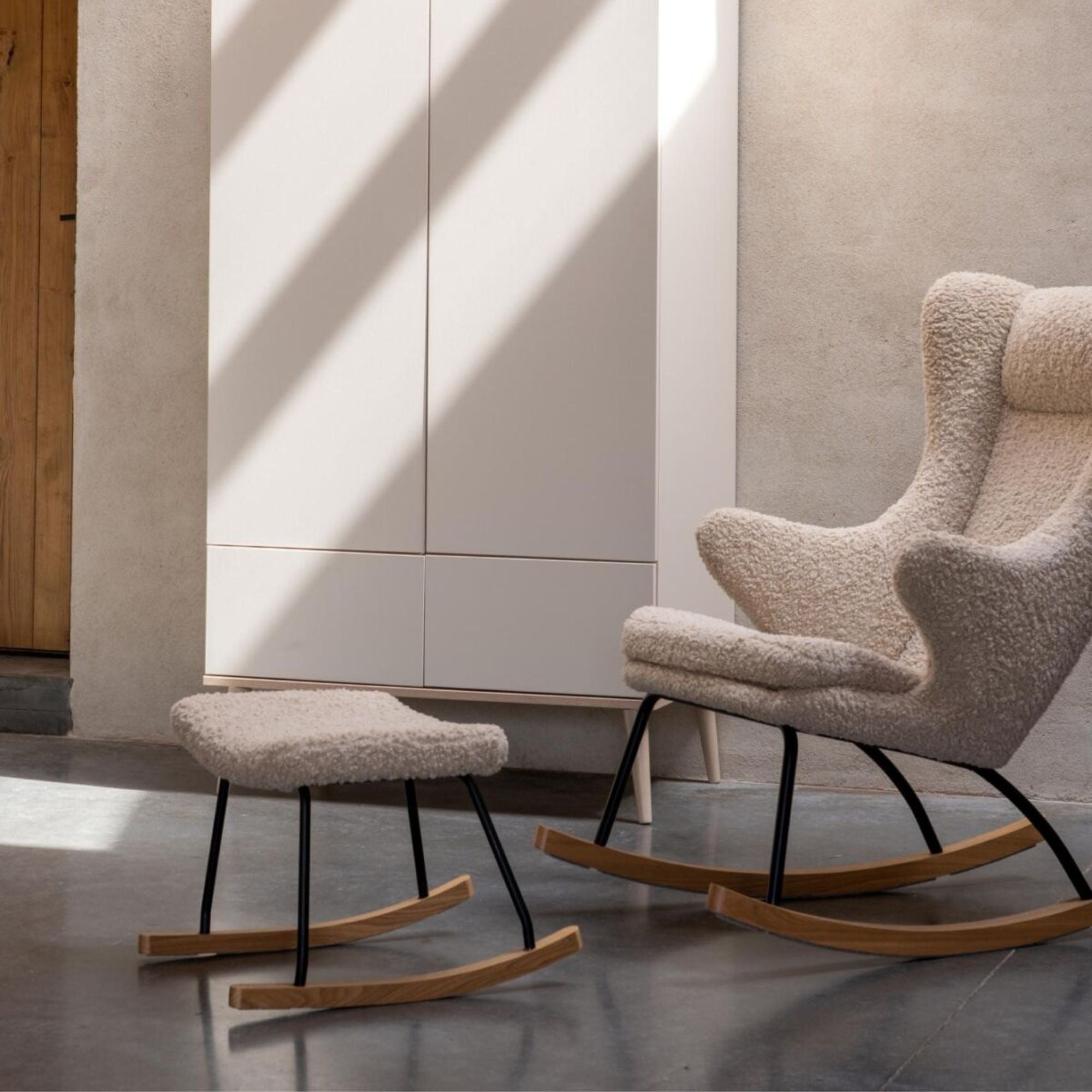Sedia a Dondolo Luxe Teddy - Quote