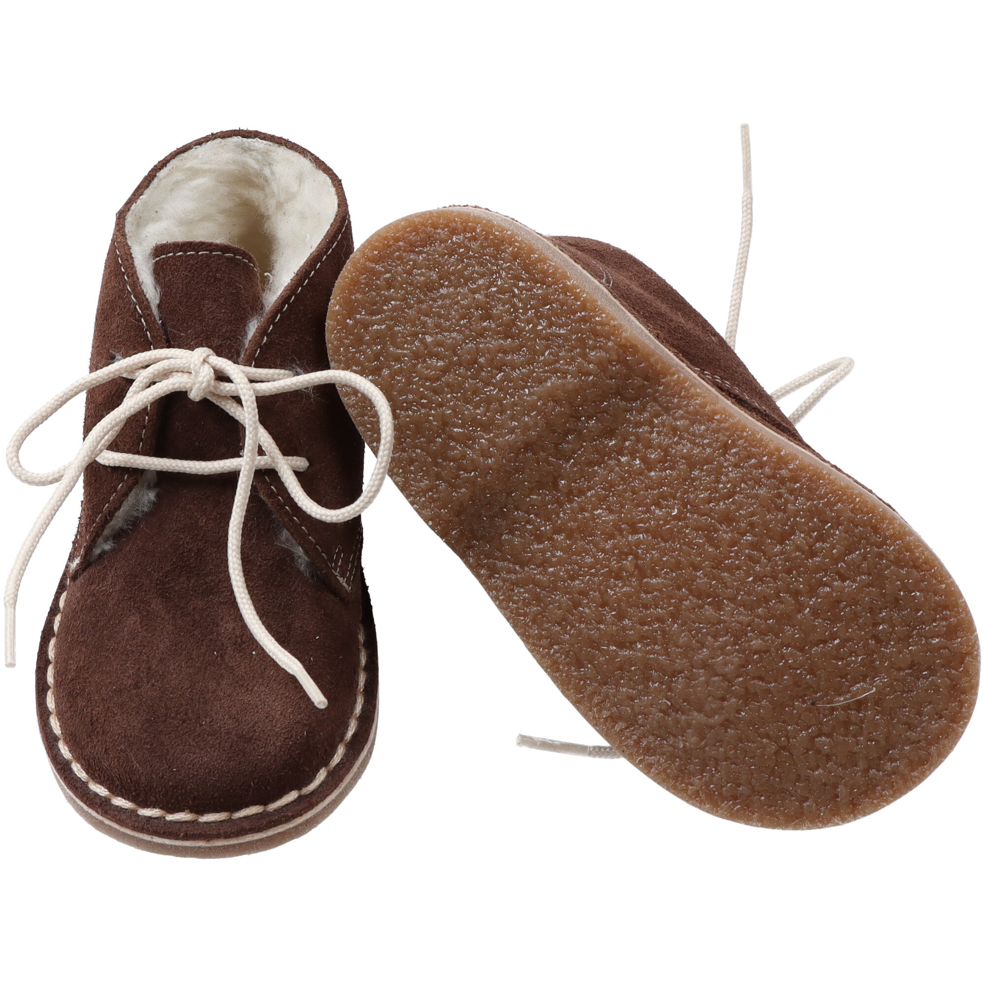 scarponcini-in-camoscio-marrone-scuro-invernali-chiusi-con-lacci-a-contrasto-per-bambini-foderato-pelliccia