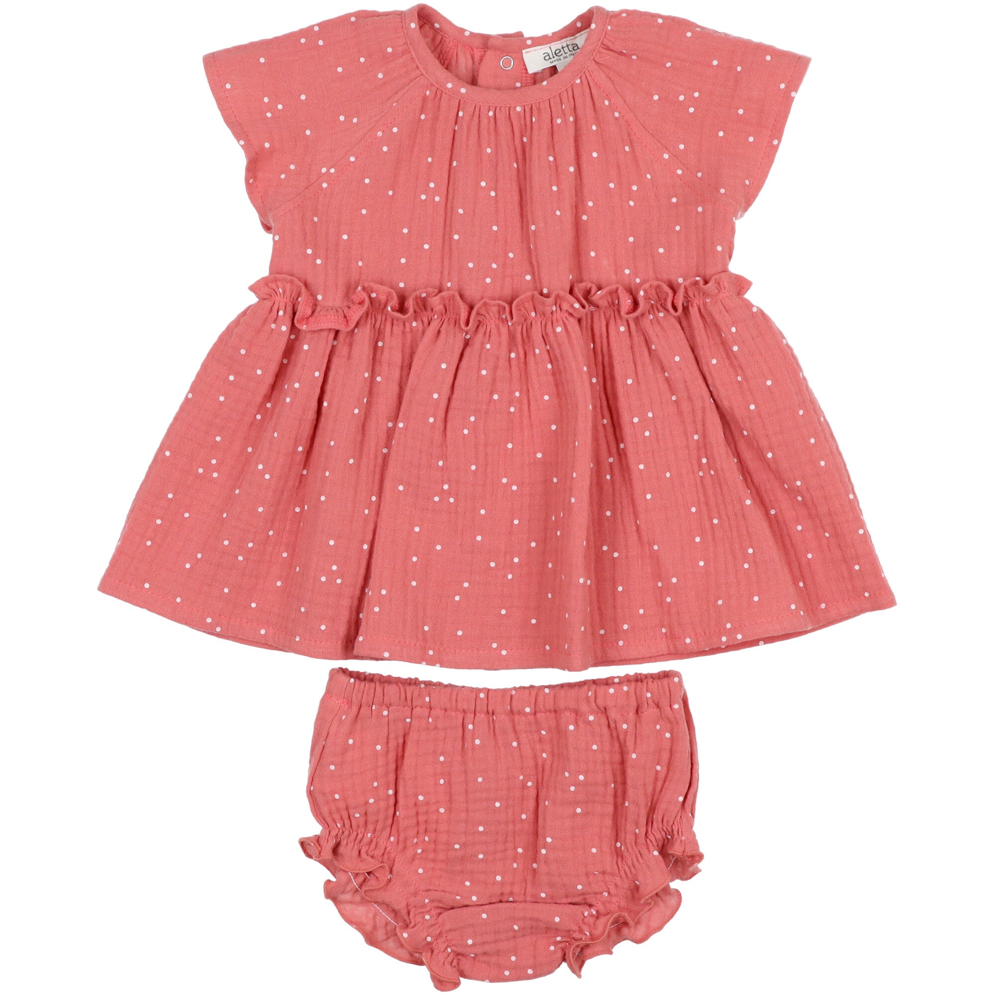 abito-bambina-con-coulotte/3 mesi