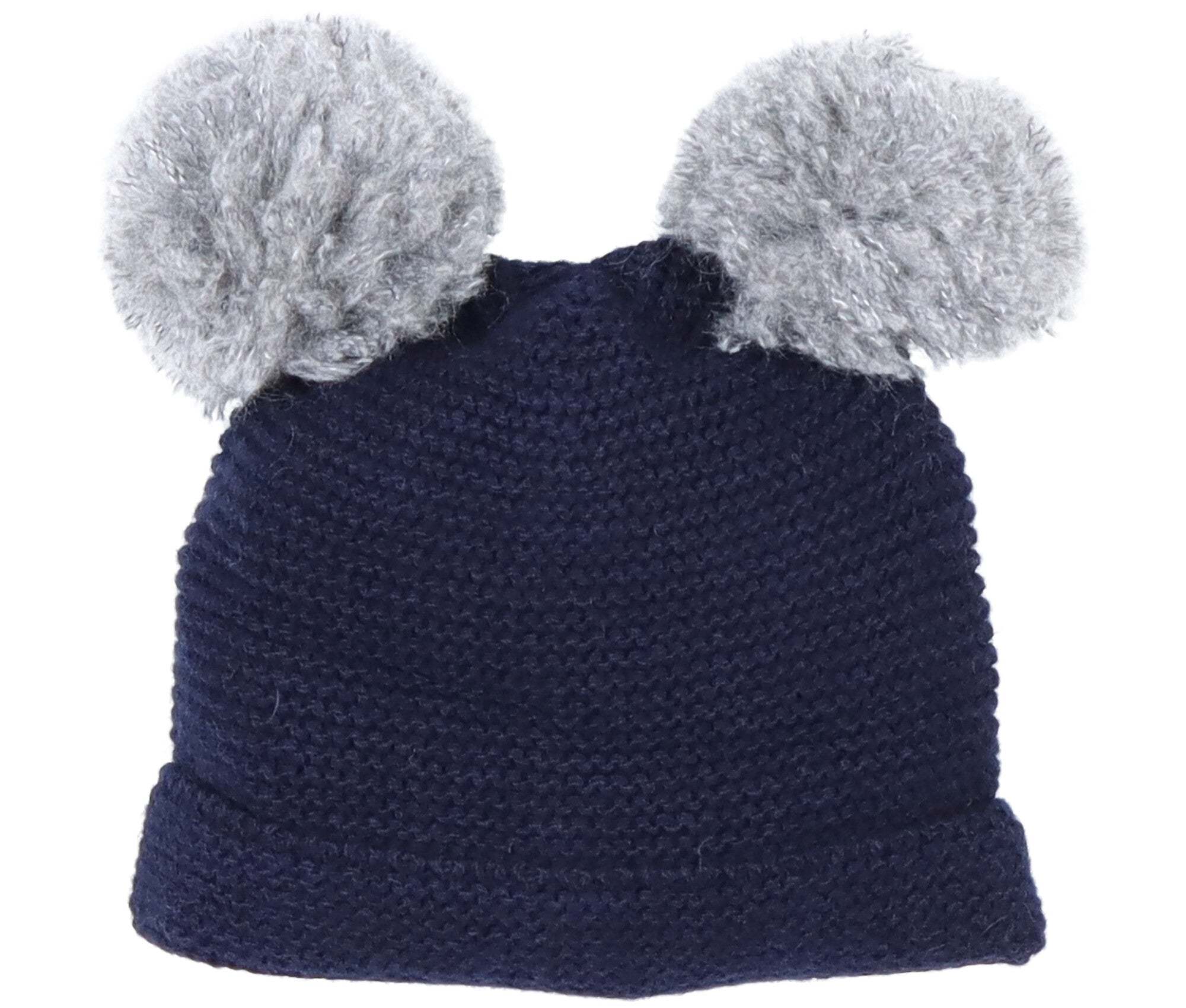 Cappello doppio pon pon