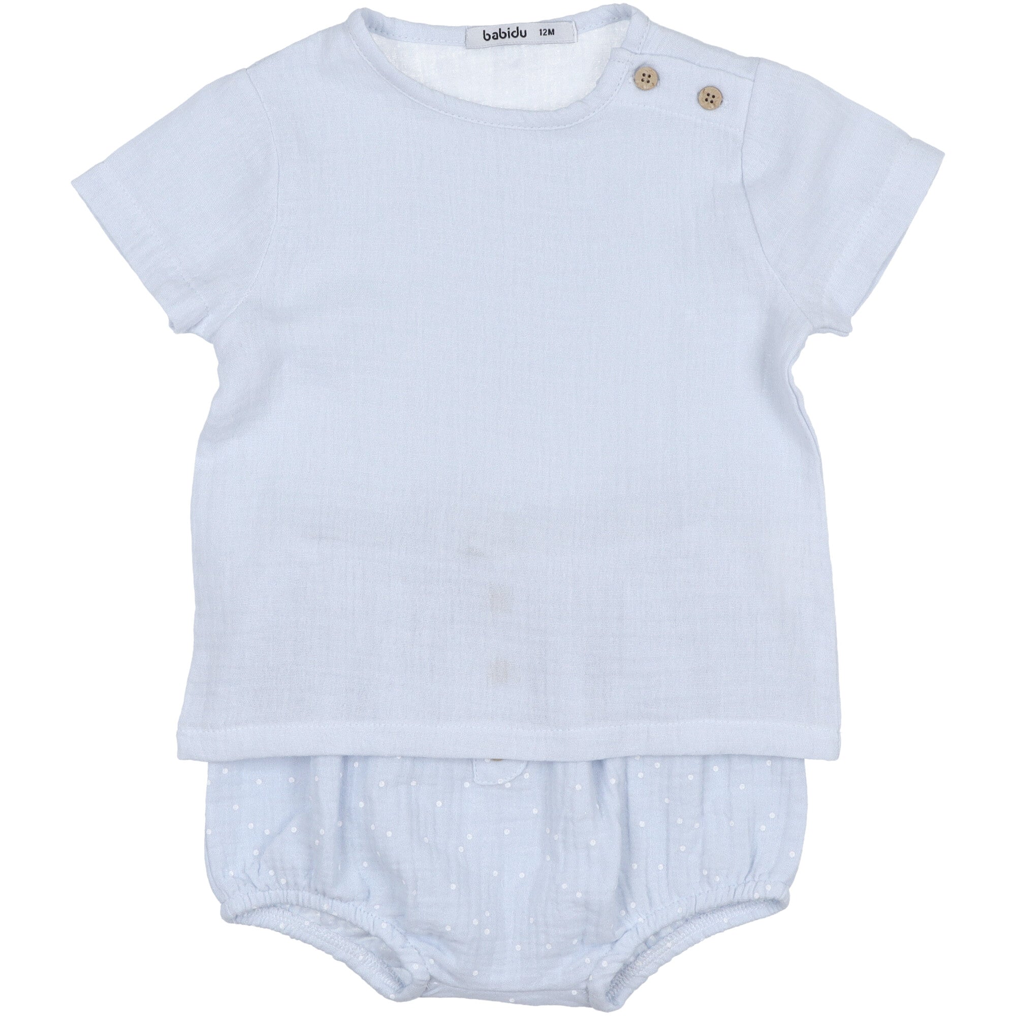 T-shirt e coulotte/6 mesi