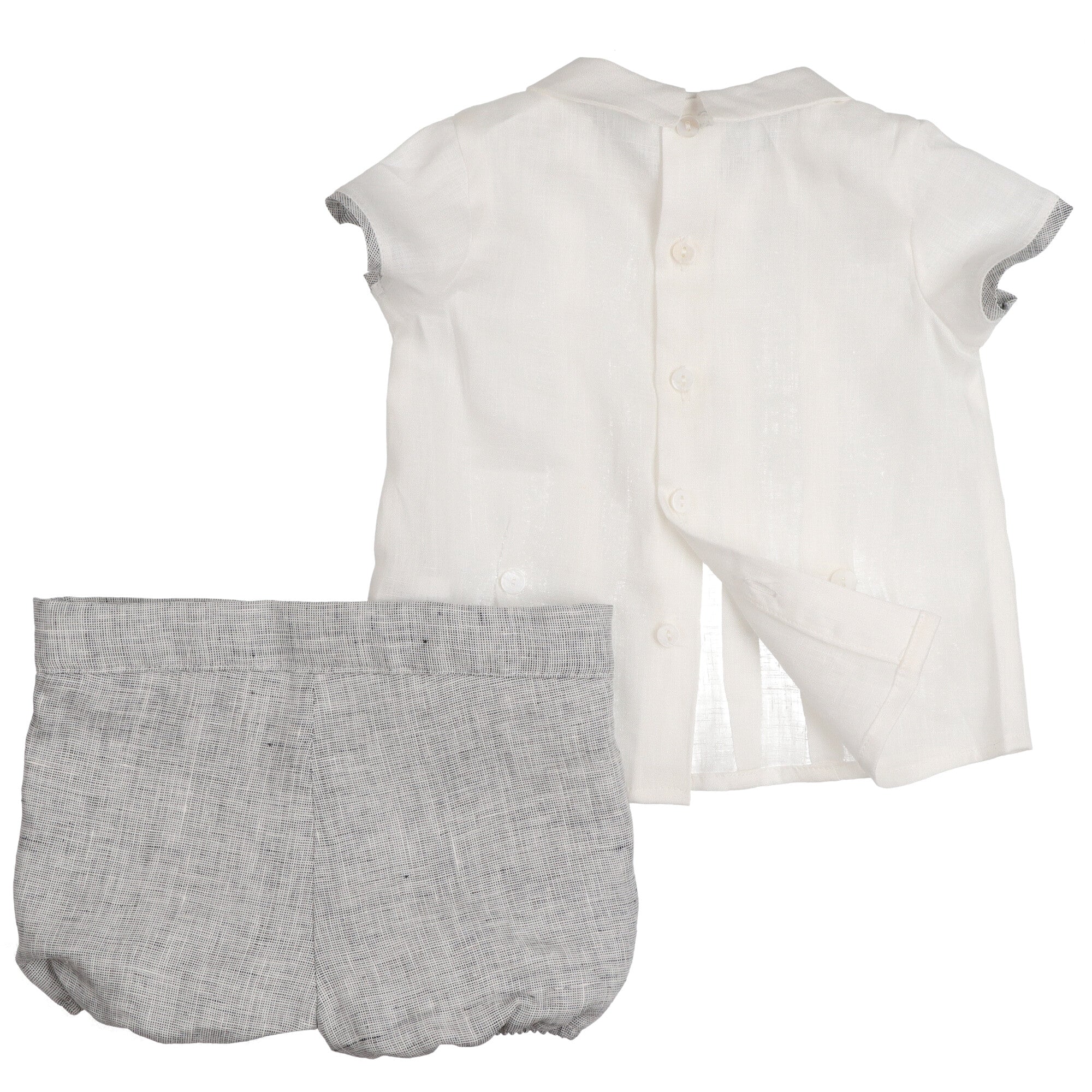 camicia-in-lino-bianca-e-pantalone-colore-grigio-corto-cerimonia-bambino