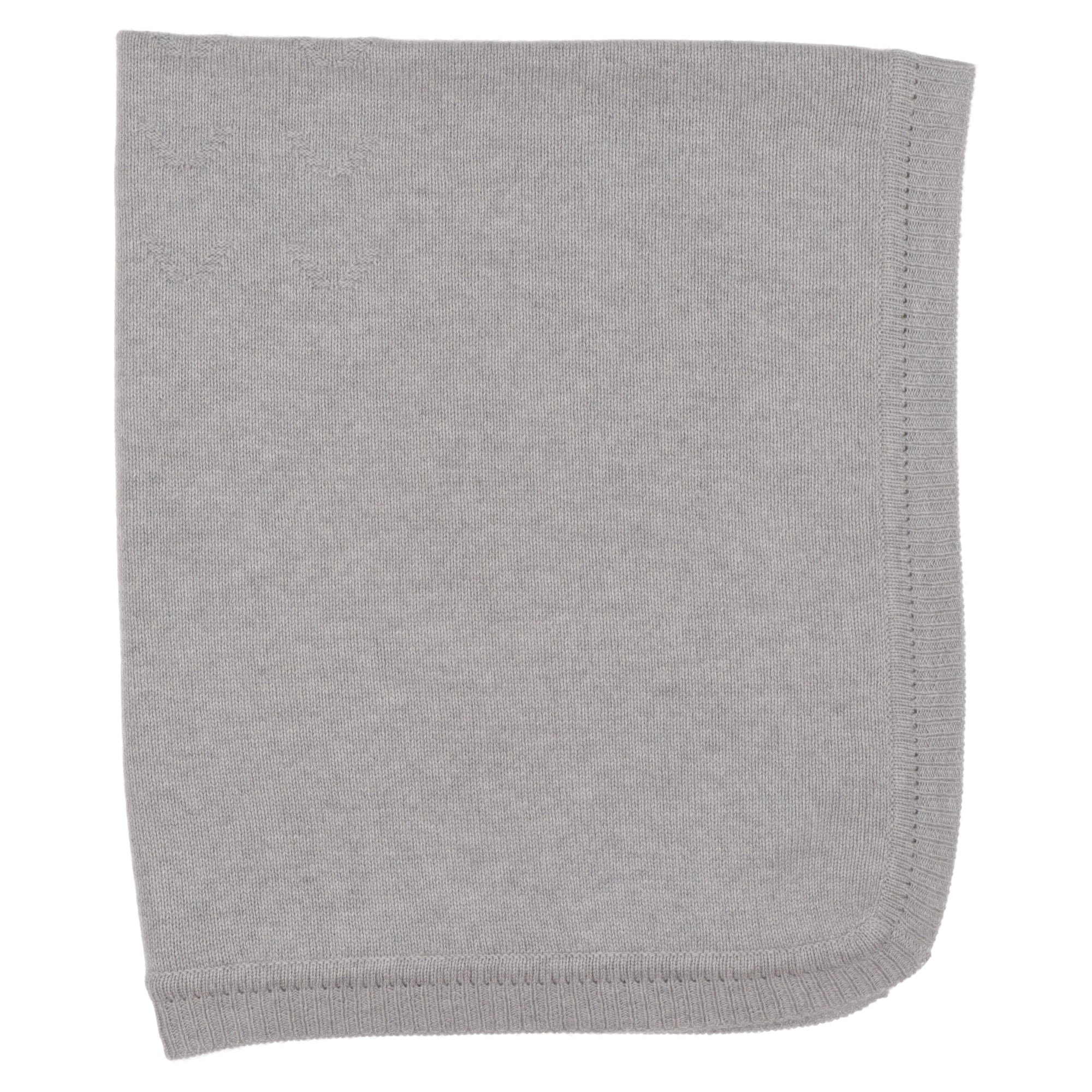 Copertina cashmere grigia