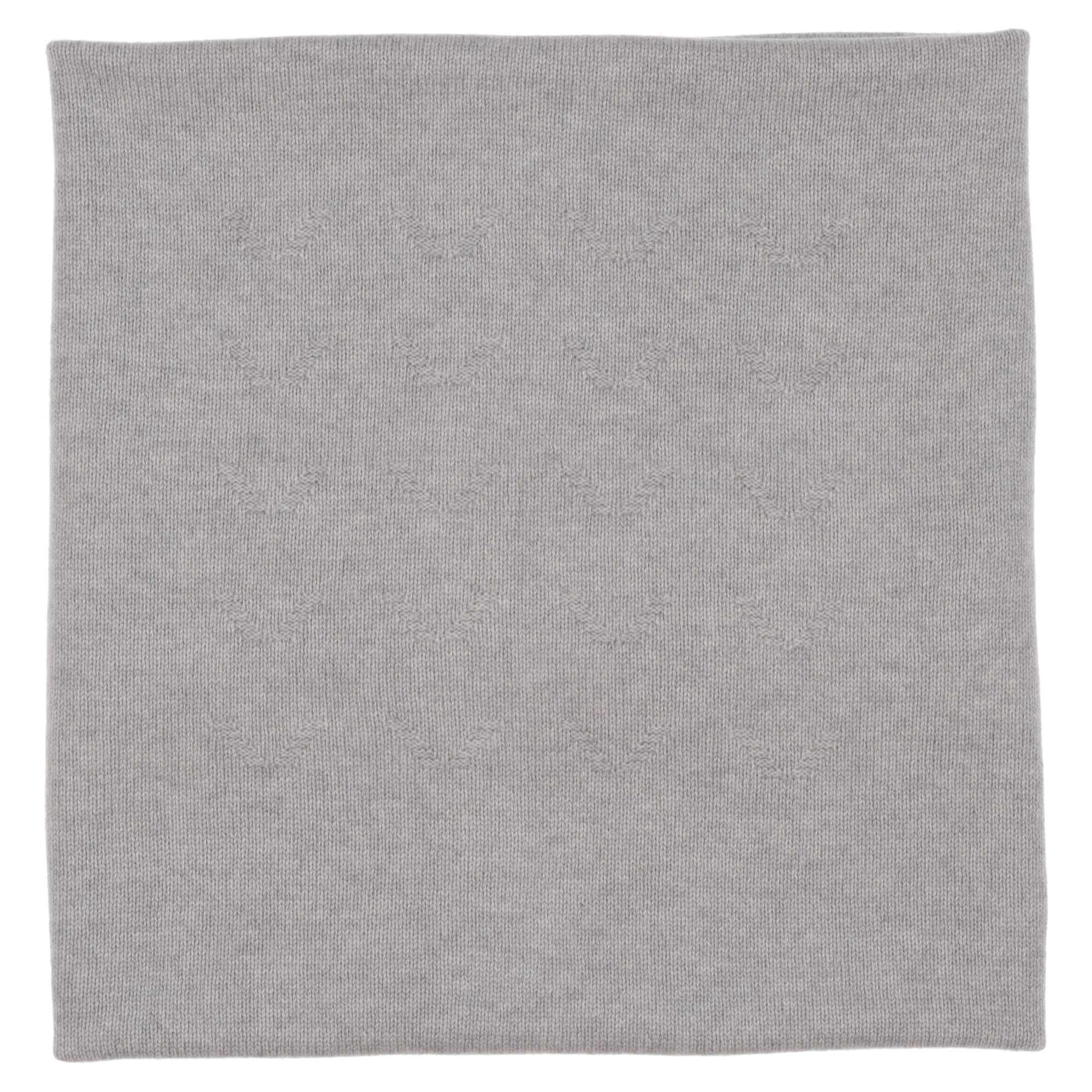 Copertina cashmere grigia