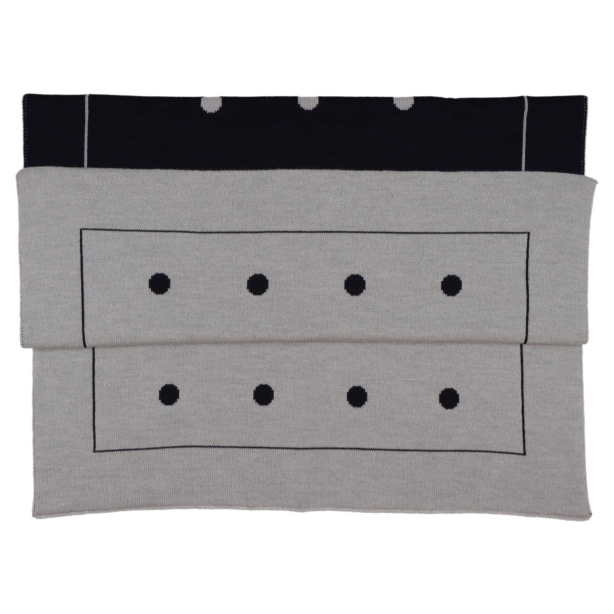 Coperta lana blu