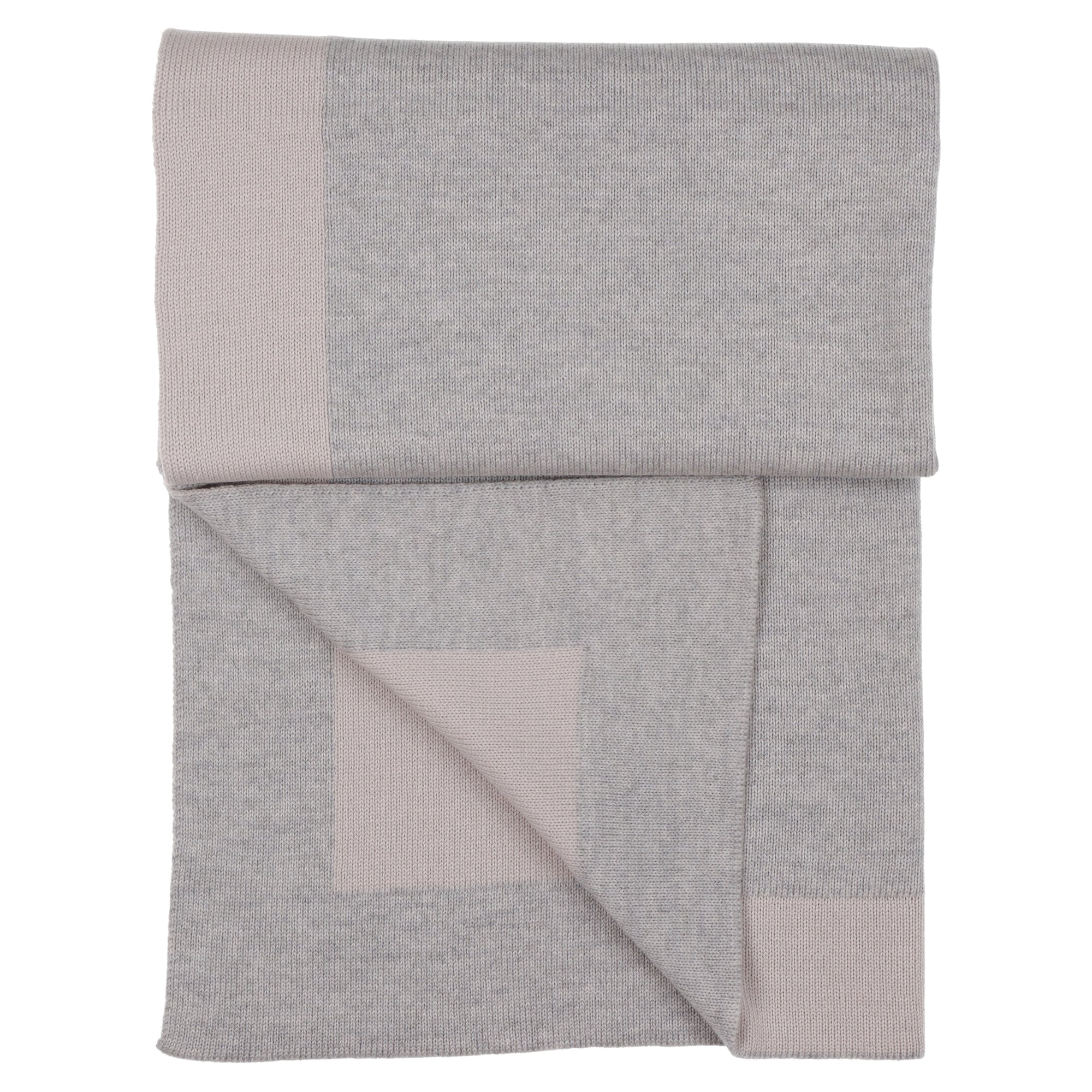 Coperta lana double-face