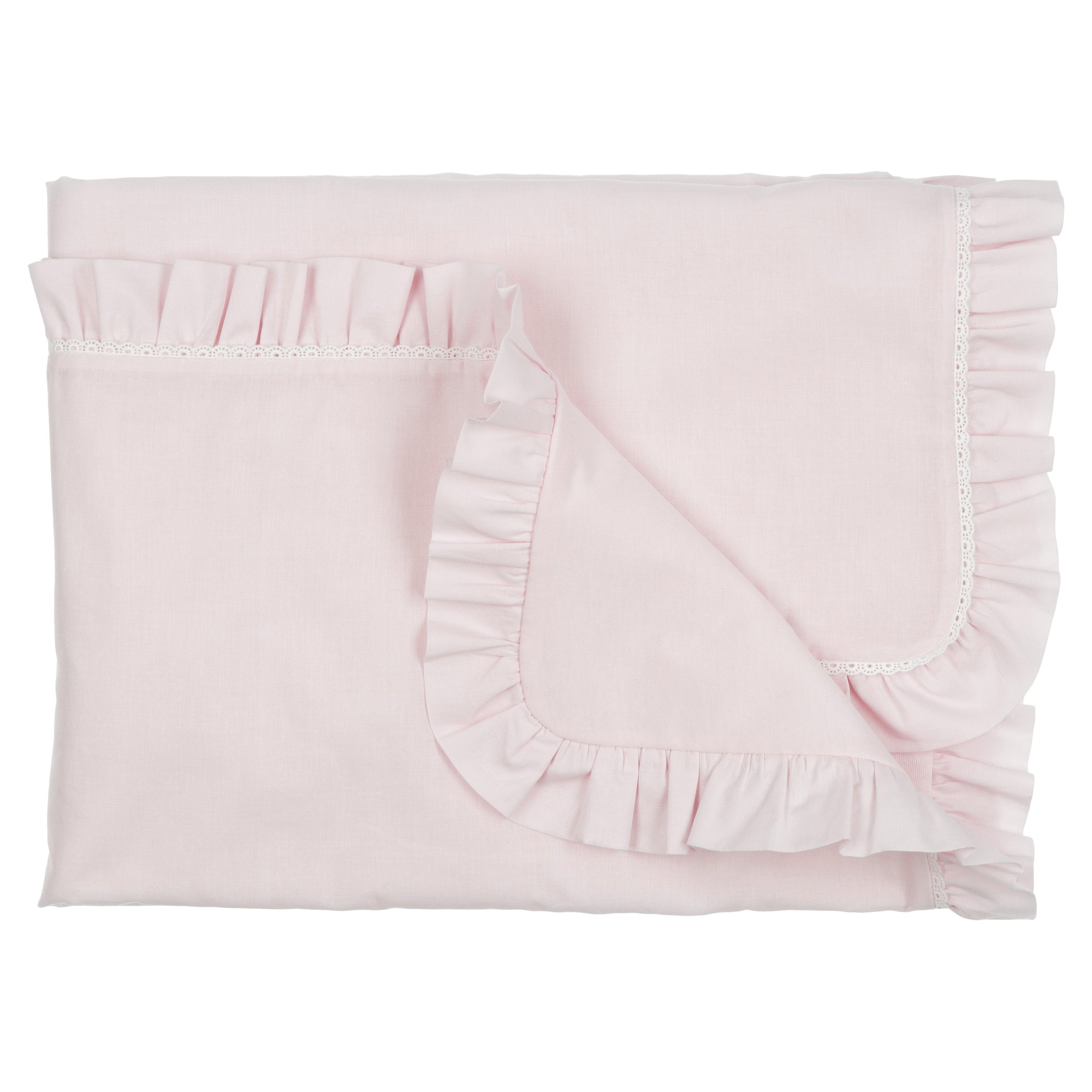 Coperta Neonato 100% Cotone 90x70cm - Morbida E Leggera Per Culla E Passeggino, Rosa - Foto 9