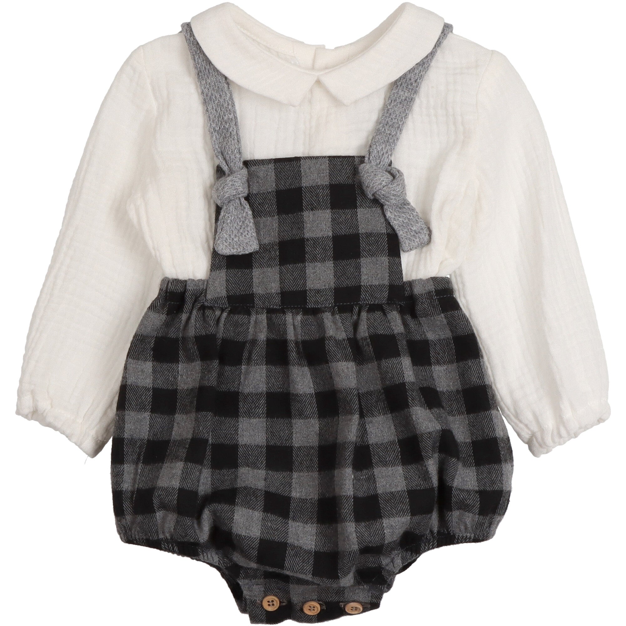Salopette e Camicia 6 mesi