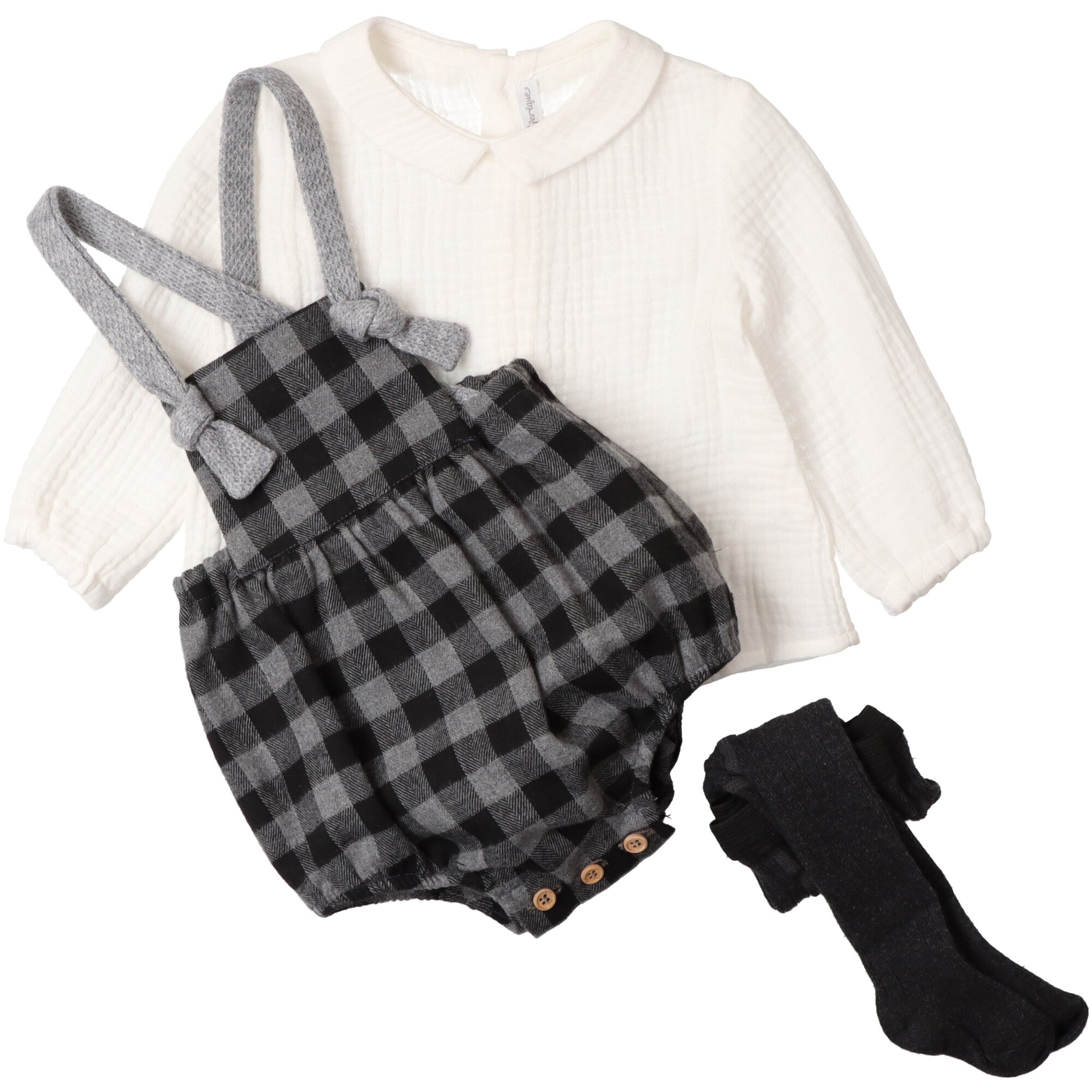 Salopette e Camicia 6 mesi