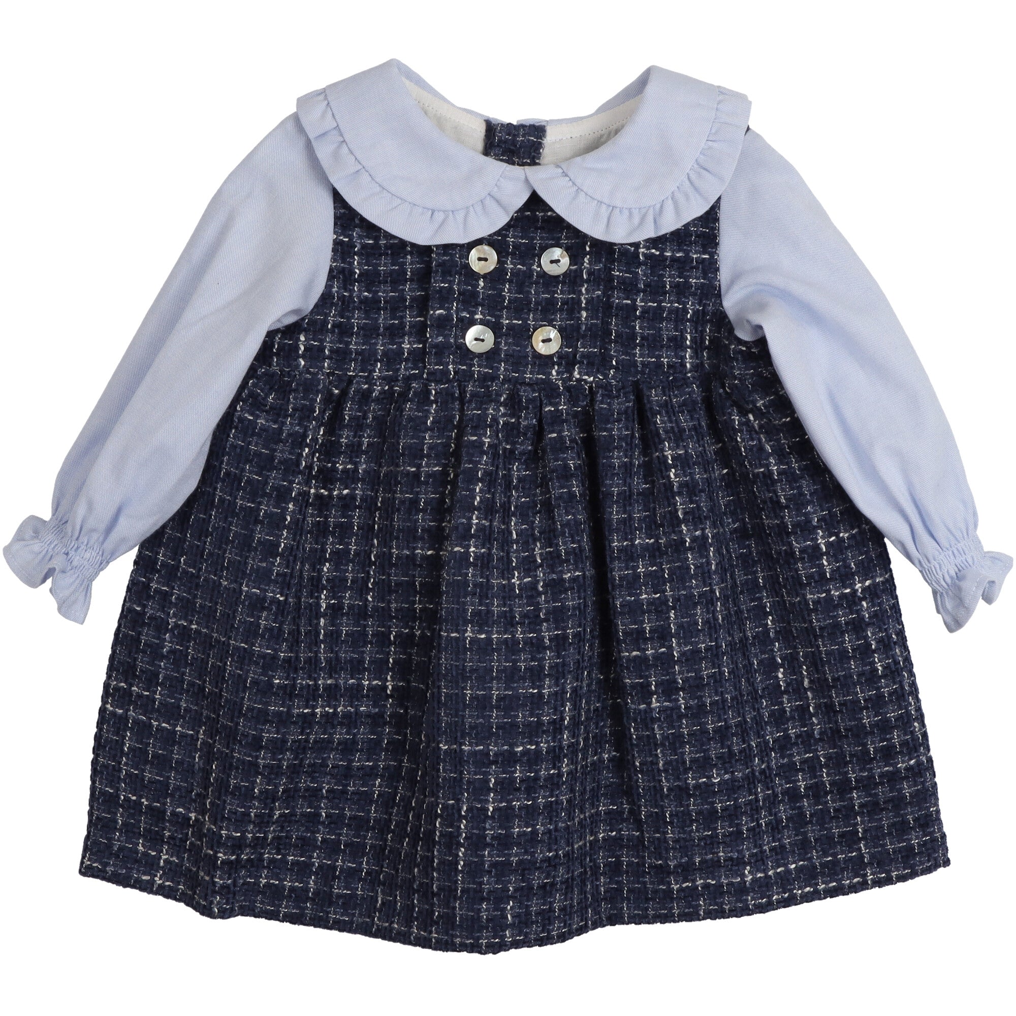 vestito-invernale-bambina-in-tessuto-di-lana-colore-blu-monopèezzo-con-camicia-e-collo-con-rouche