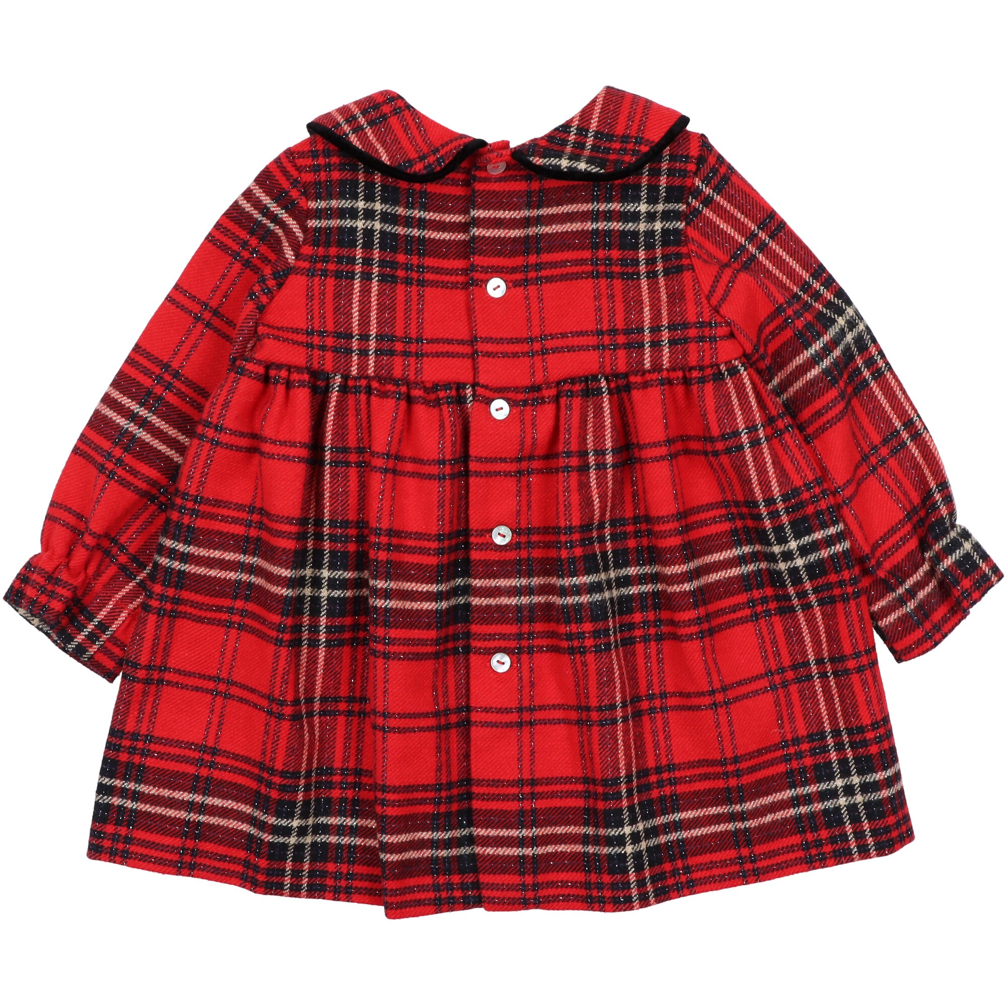 Abito in Lana Rosso