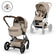 duo passeggino e carrozzina modello Balios S di Cybex colore beige