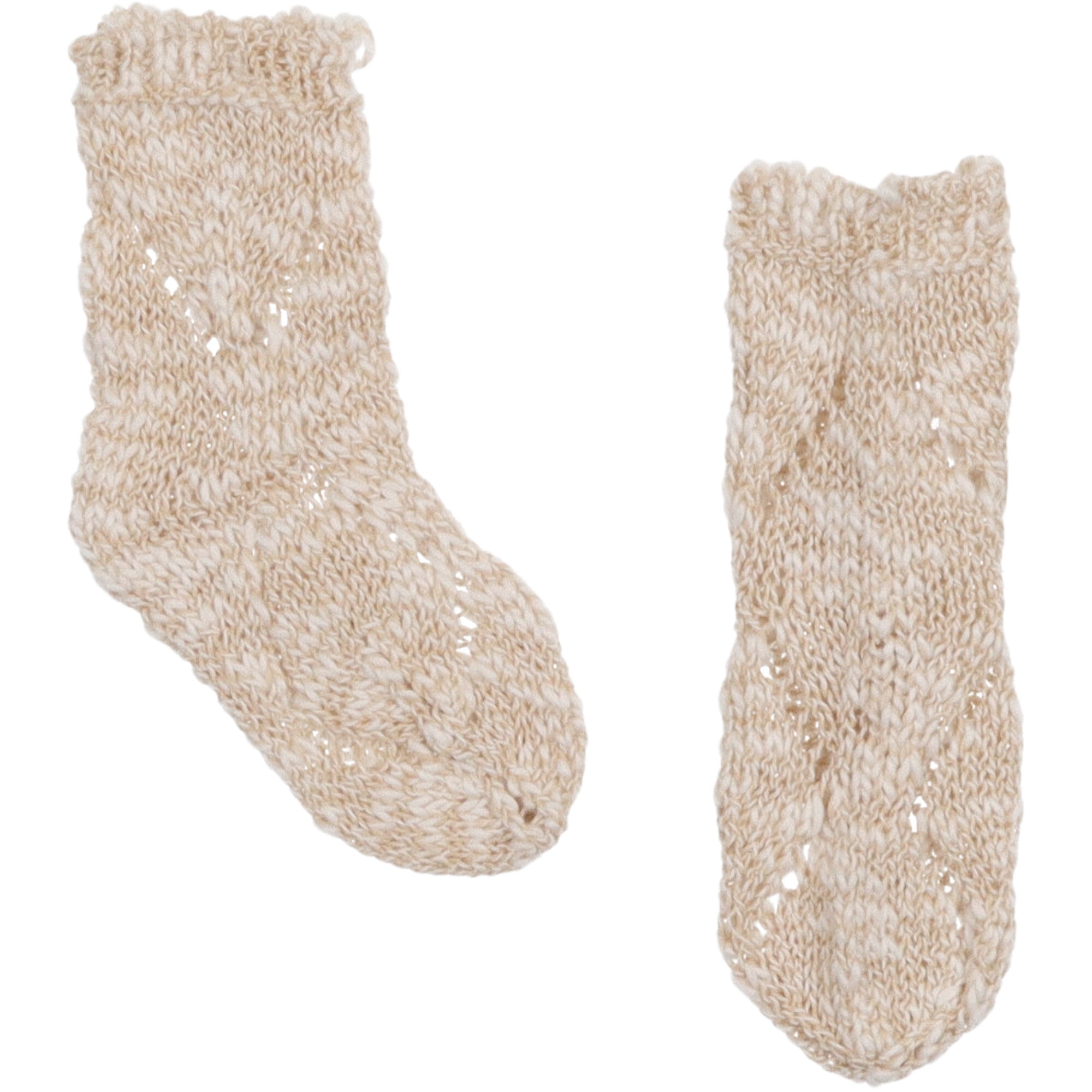 calzino-colore-beige-traforato-per-bambini