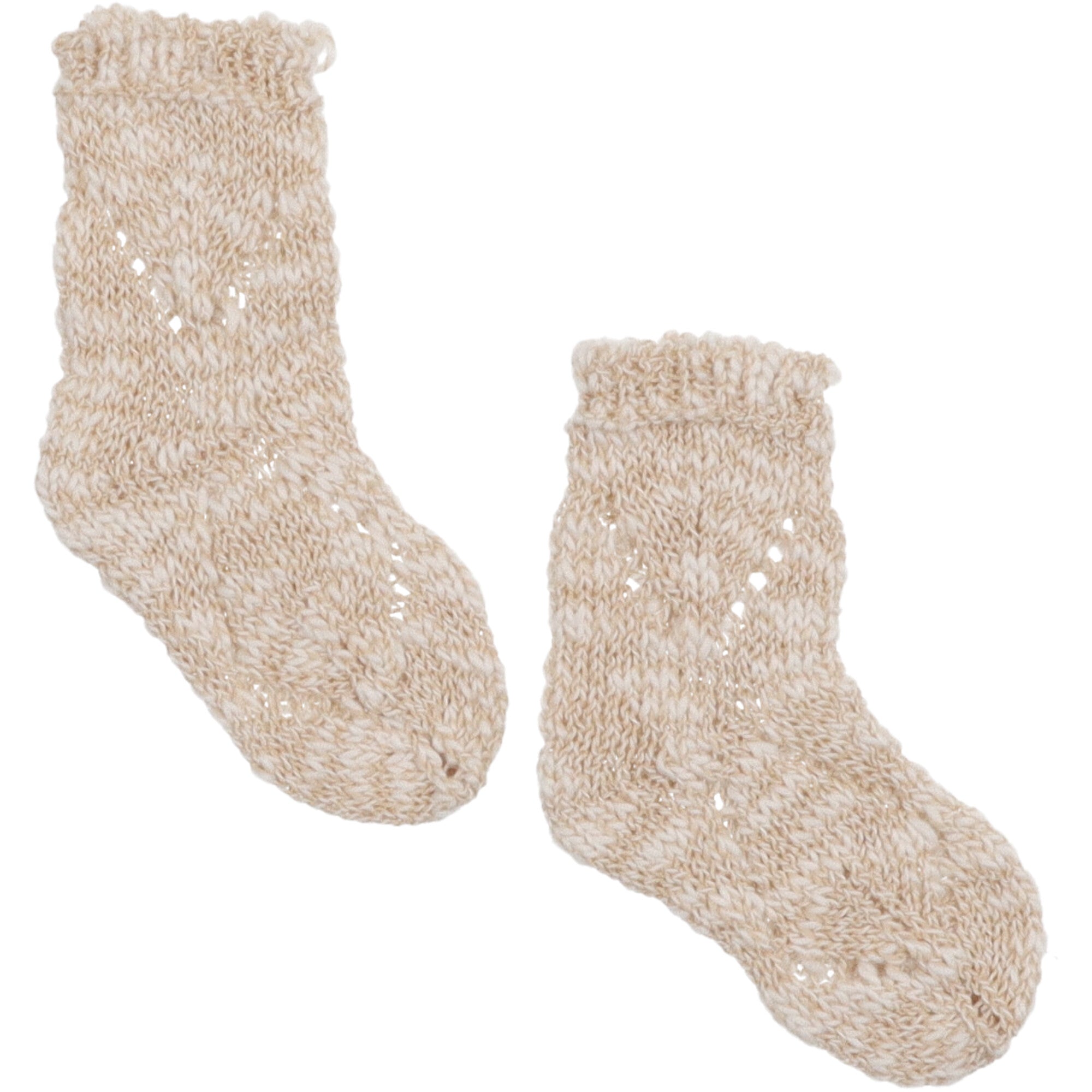 calzino-colore-beige-traforato-per-bambini