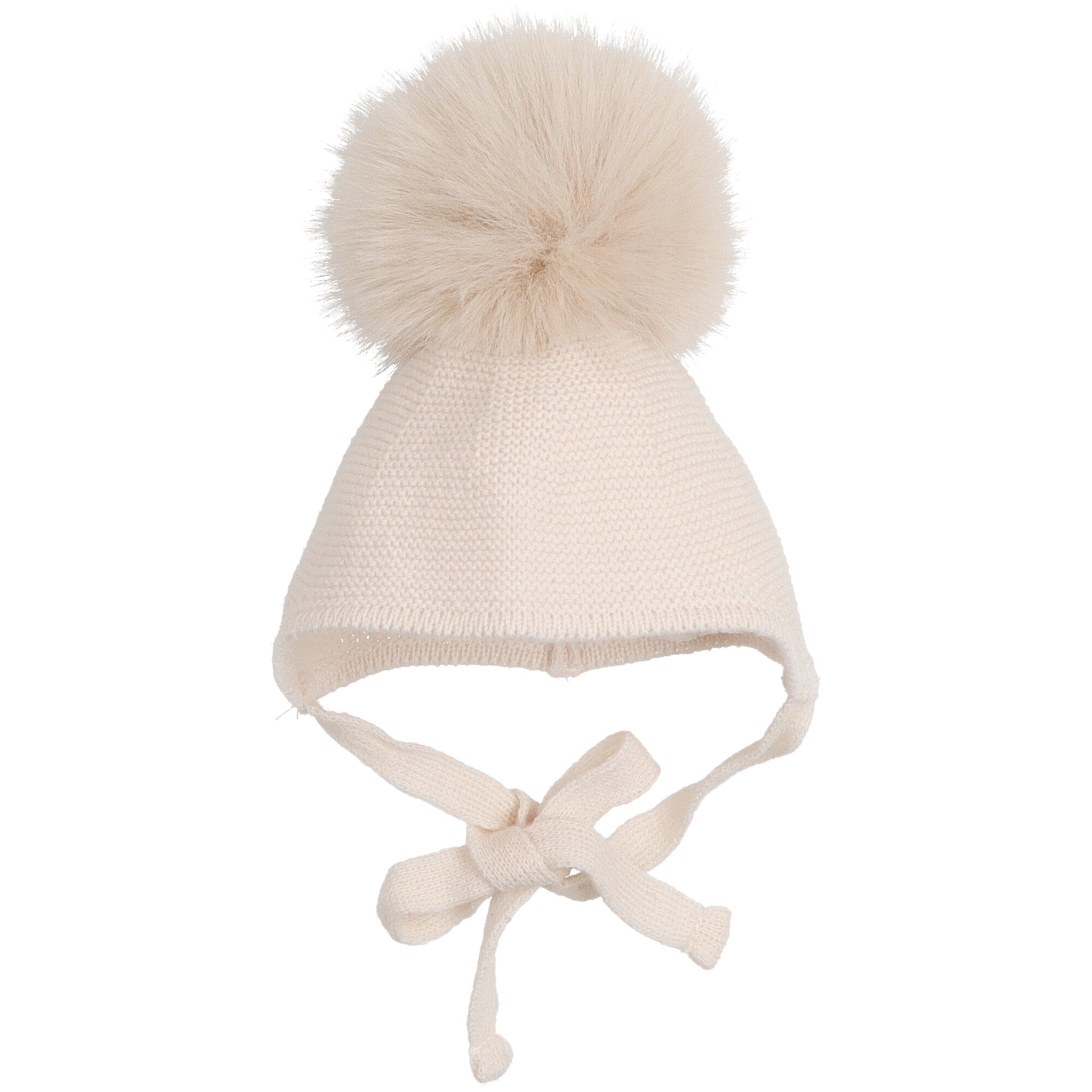 cappello-per-neonati-in-misto-lana-con-ponpon-pelliccia-colore-bianco-modello-cuffia