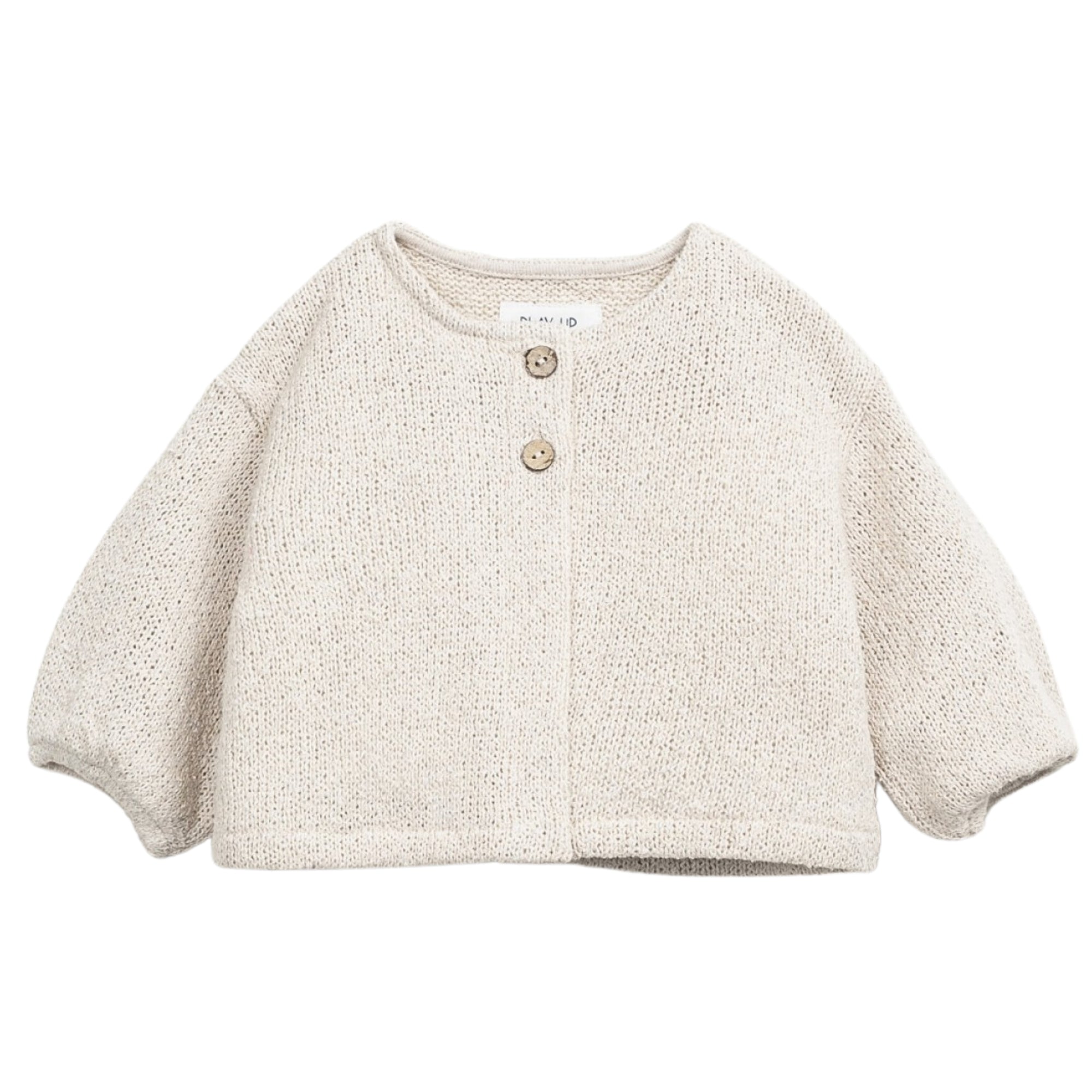 golfino-per-bambina-n-maglina-colore-panna-chiuso-con-bottoni