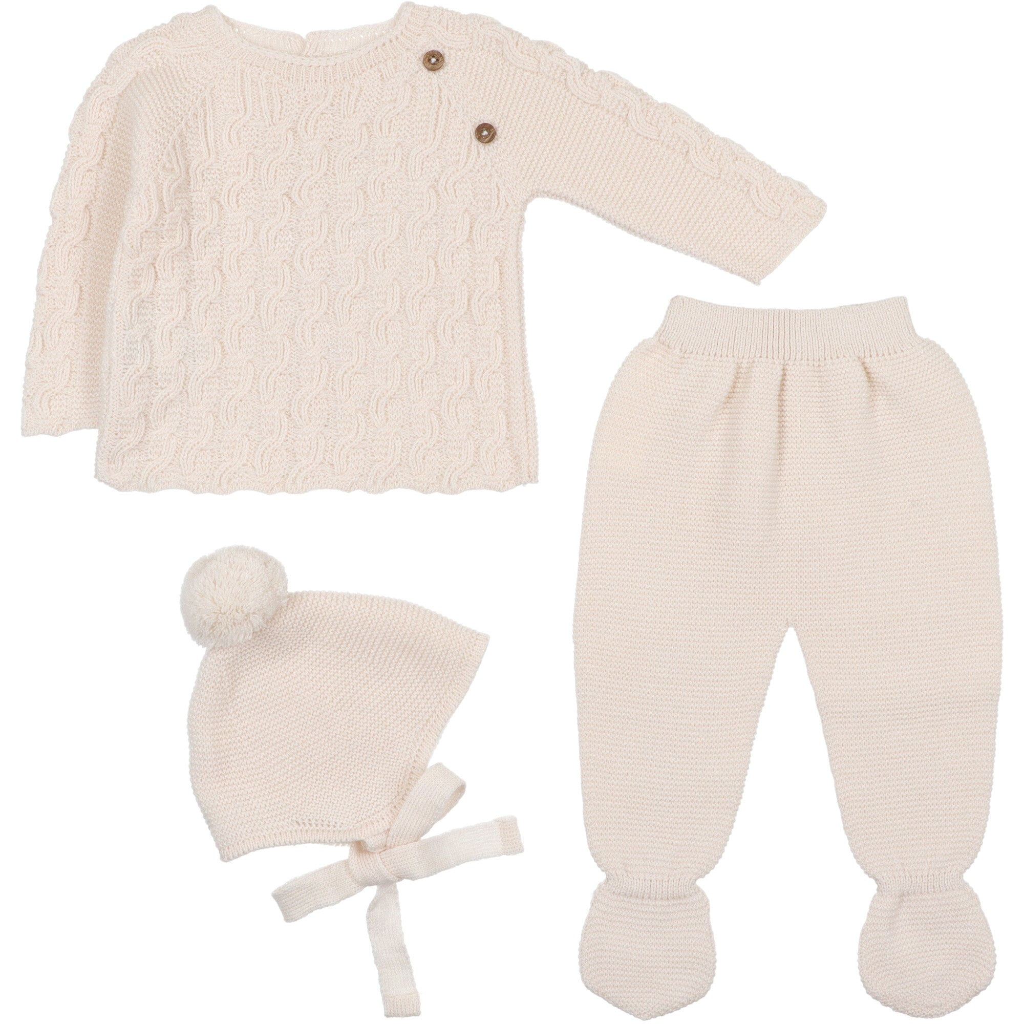 completo-maglia-e-pantaloni-con-piede-in-misto-lana-colore-panna-per-neonato-completo-di-cappello