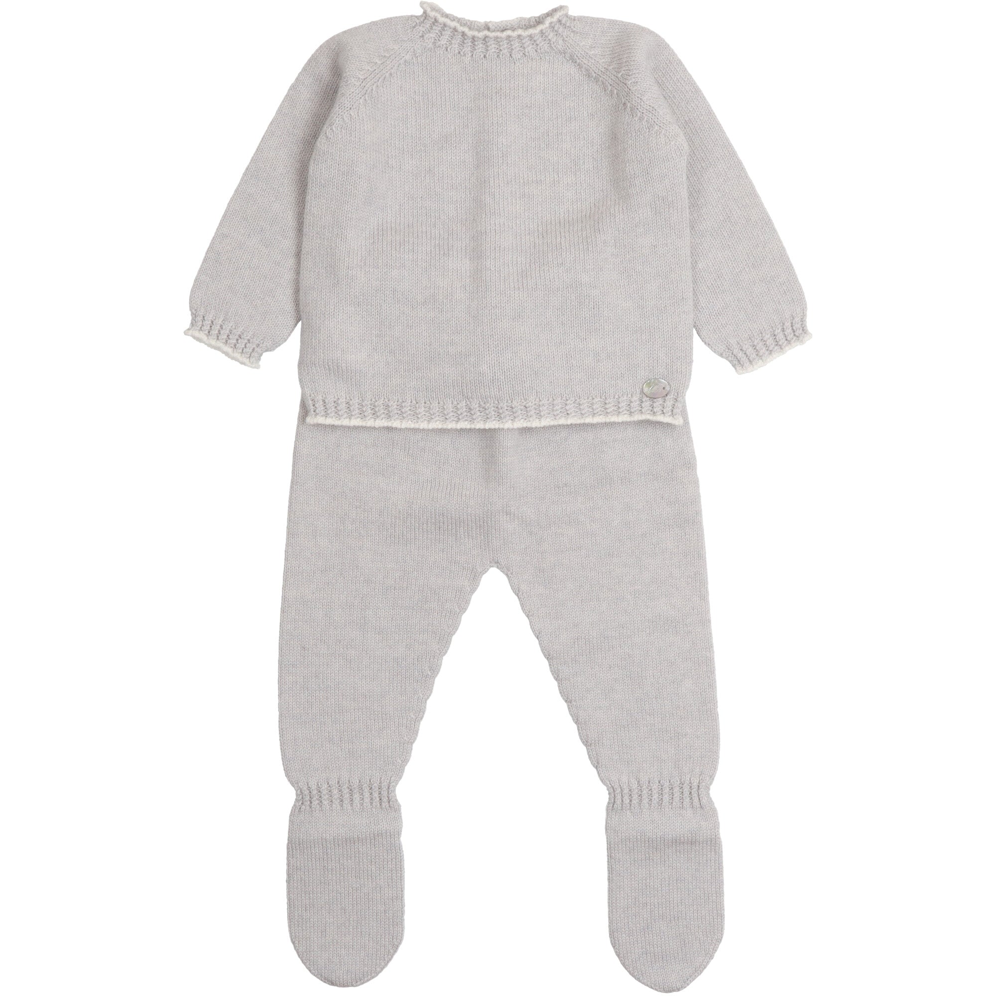 maglione-e-ghettina-con-cuffietta-in-lana-colore-grigio-per-neonati