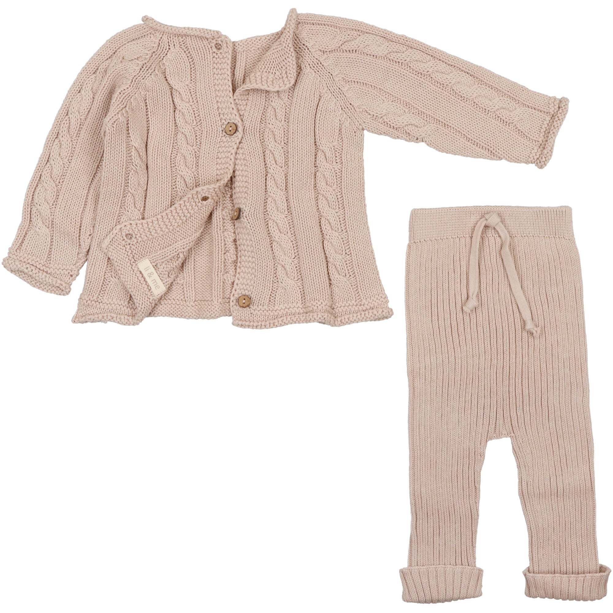 maglione-reversibile-e-pantaloni-in-filo-di-cotone-colore-rosa-per-bambina-brand-liandme