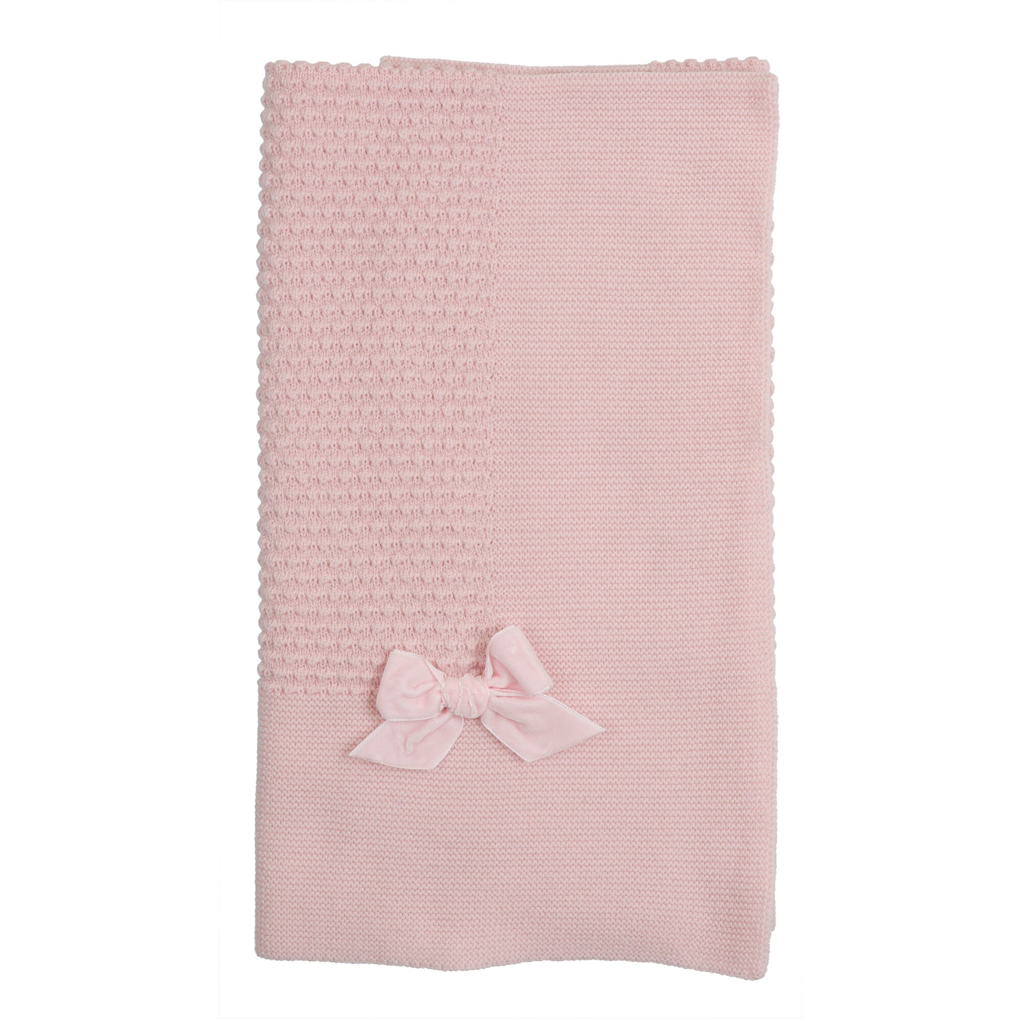 coperta-in-lana-rosa-per-culla