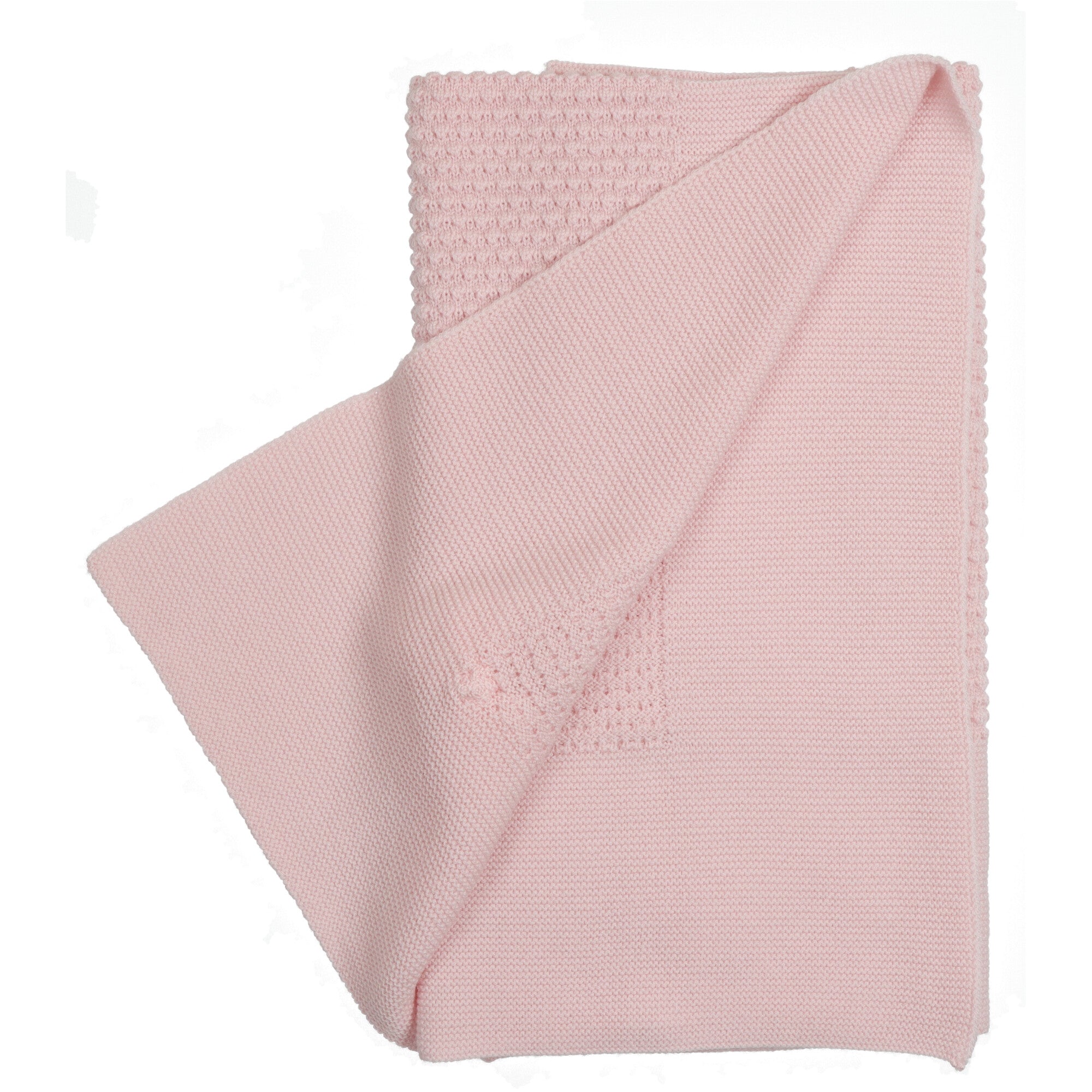 coperta-in-lana-rosa-per-culla