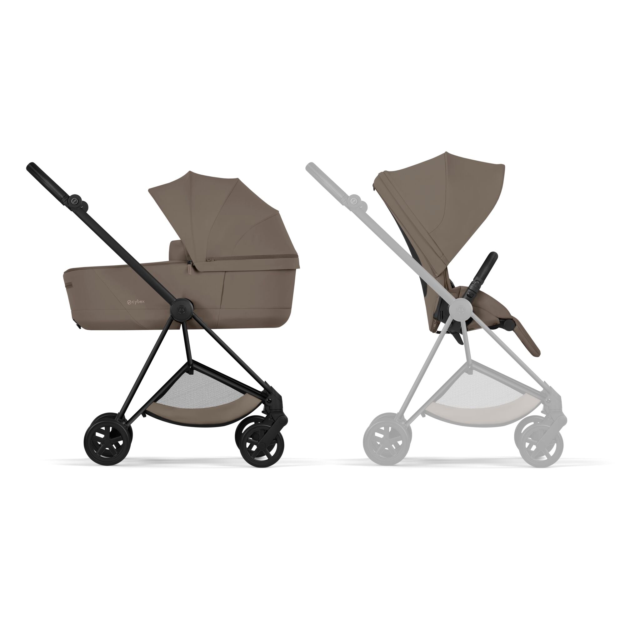 Cybex MIOS Duo – Telaio, Navicella Richiudibile e Seduta Passeggino