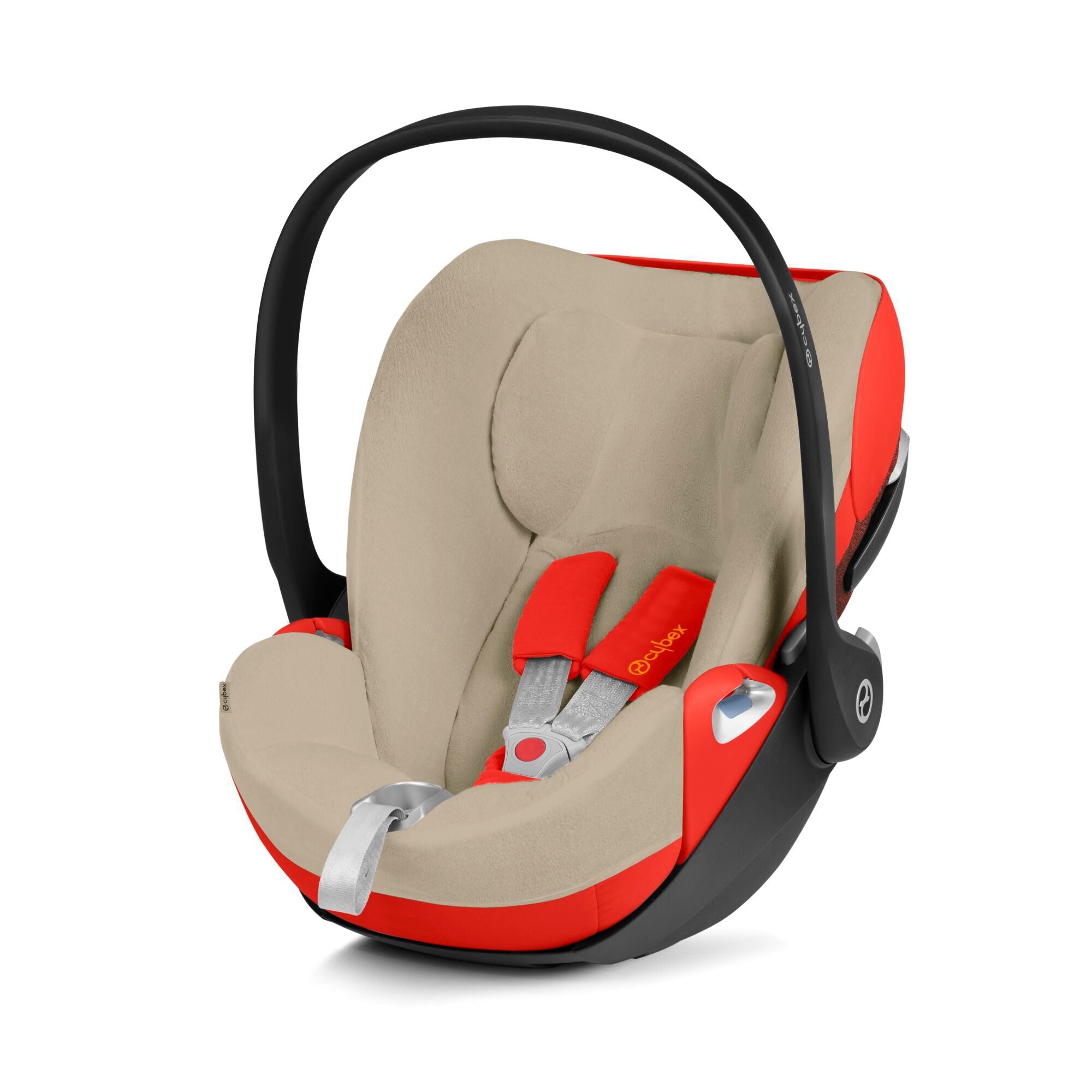 Fodera seggiolino auto modello Cloud T e Cloud G di Cybex colore beige in fibra di bambu