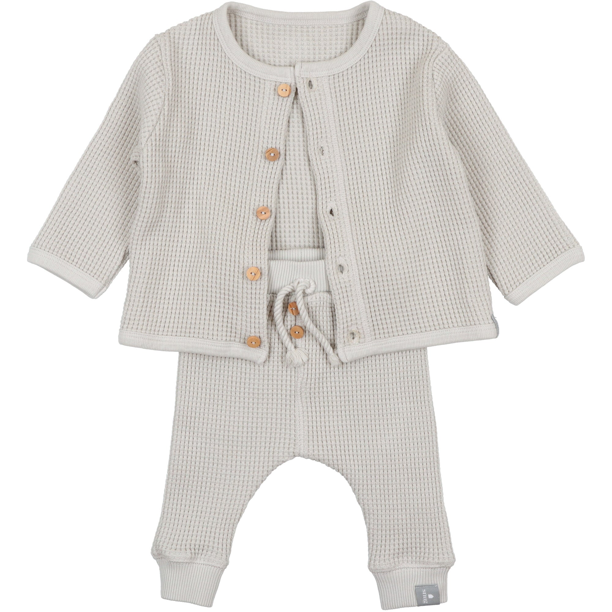 giacca-e-leggings-in-cotone-tessuto-waffle-colore-grigio-per-bambini