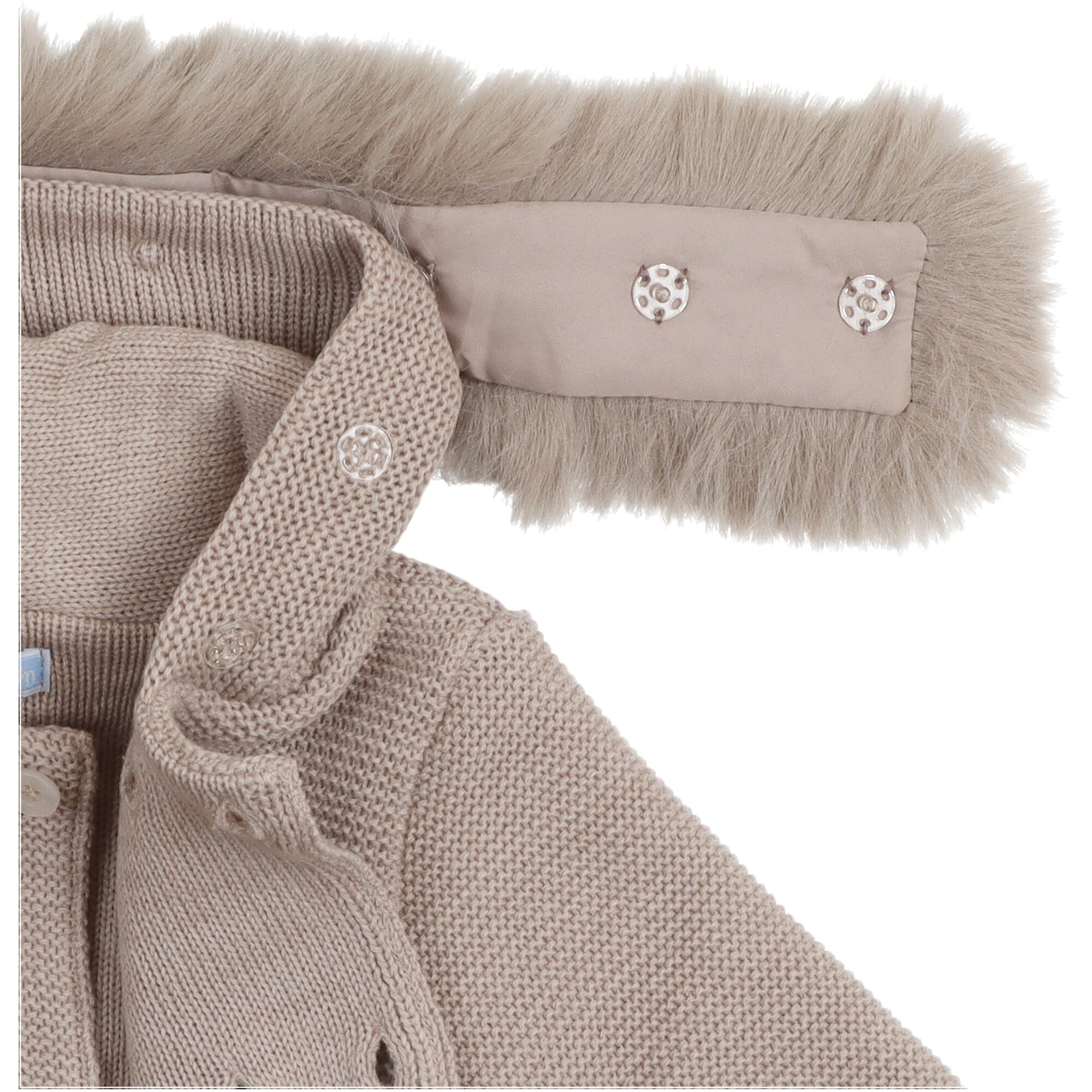 Giacca in Maglia con Cappuccio