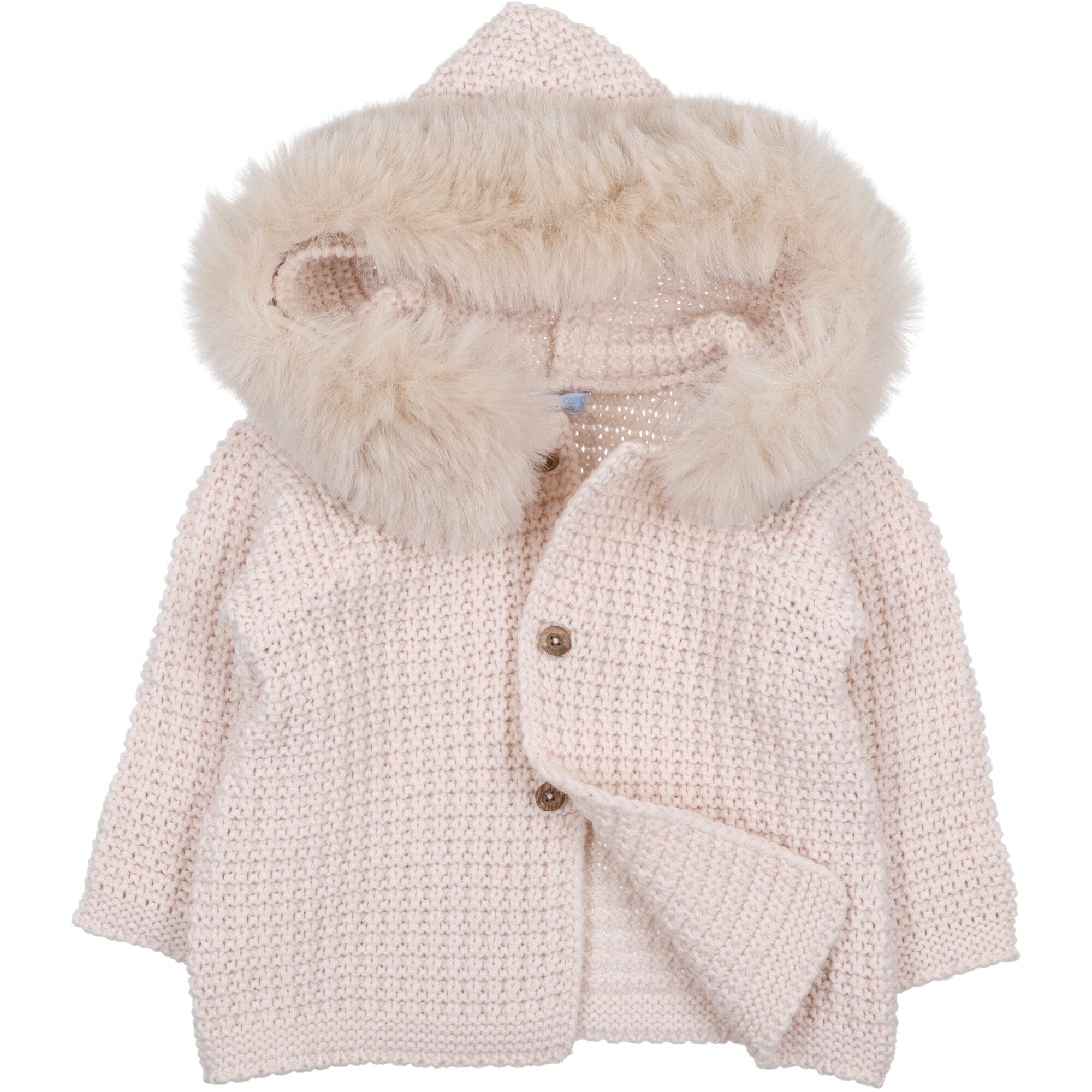 giacca in lana colore bianco con cappuccio e pelliccia rimovibile unisex non foderata ideale per la stagione invernale