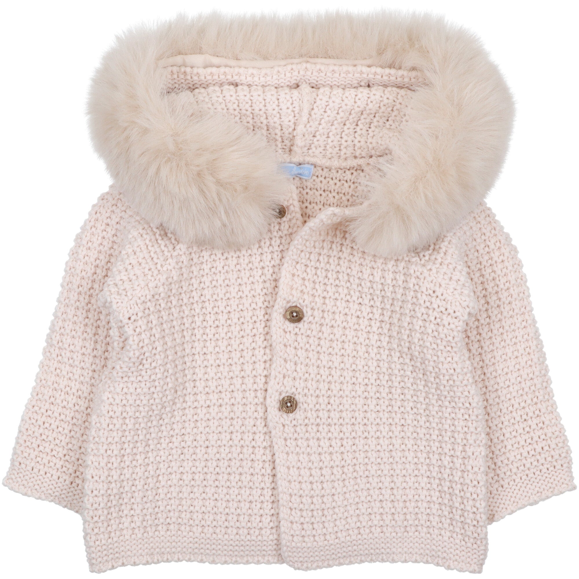 giacca in lana colore bianco con cappuccio e pelliccia rimovibile unisex non foderata ideale per la stagione invernale